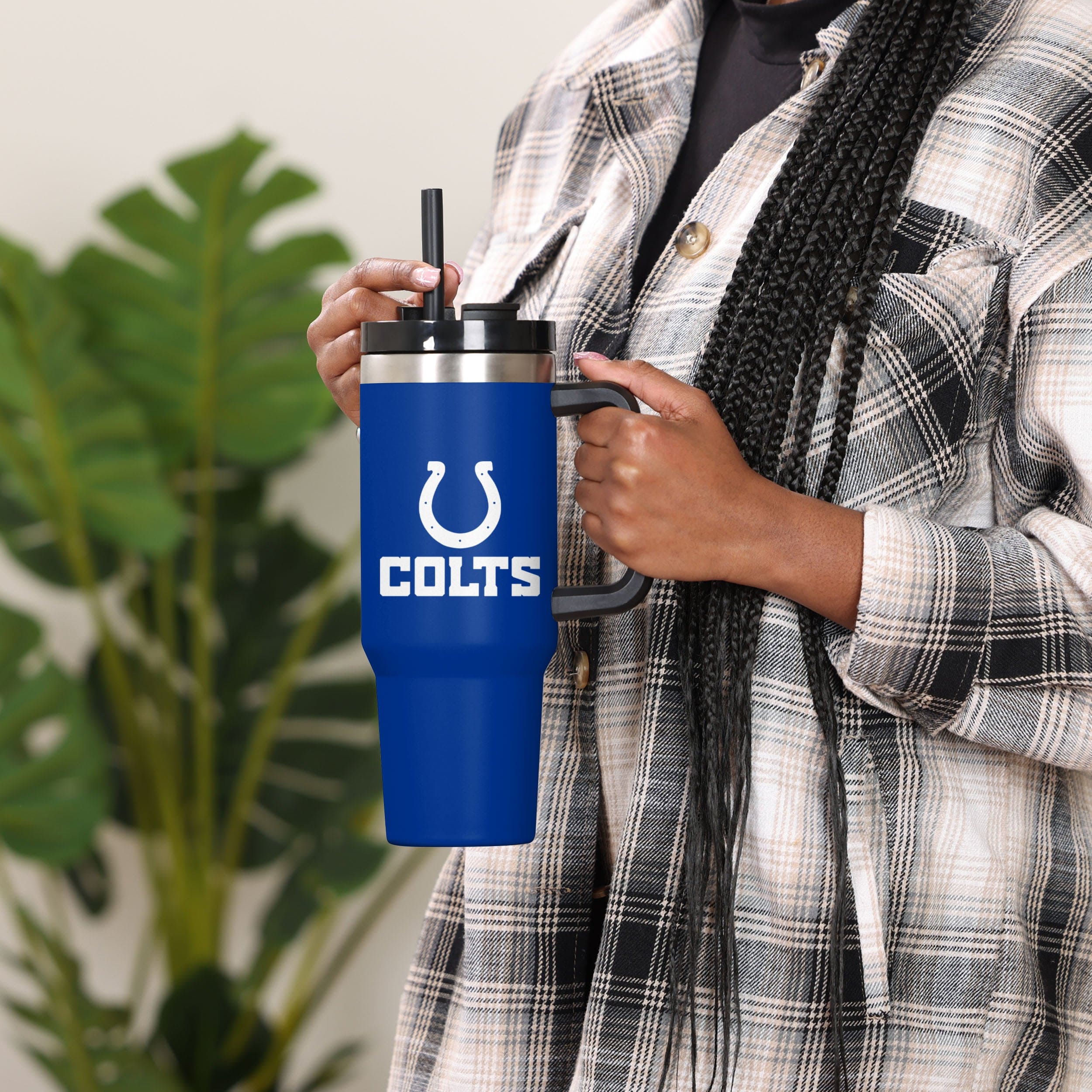 Indianapolis Colts 40 oz XL Tumbler - Image 4