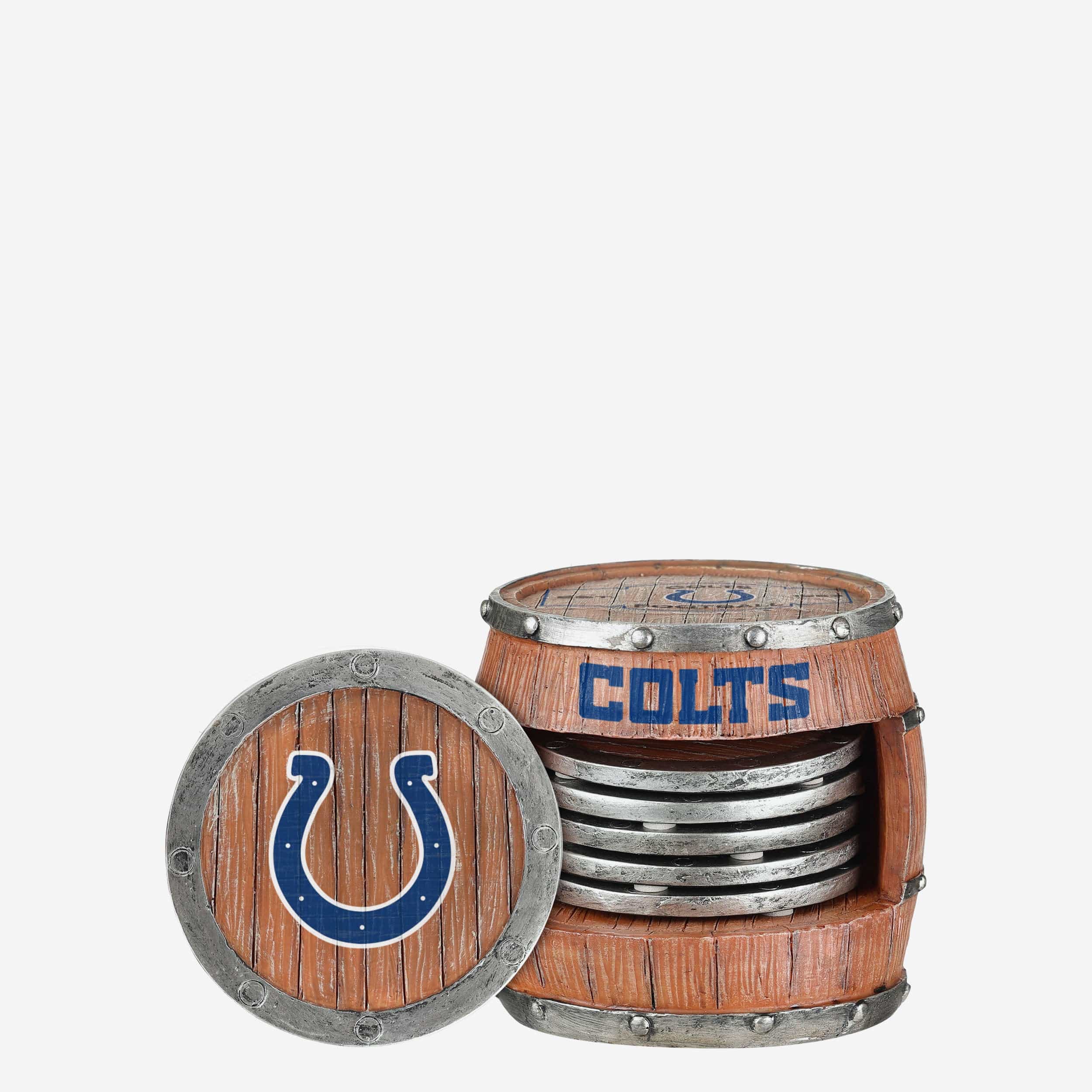 Indianapolis Colts 5 Pack Barrel Coaster Set