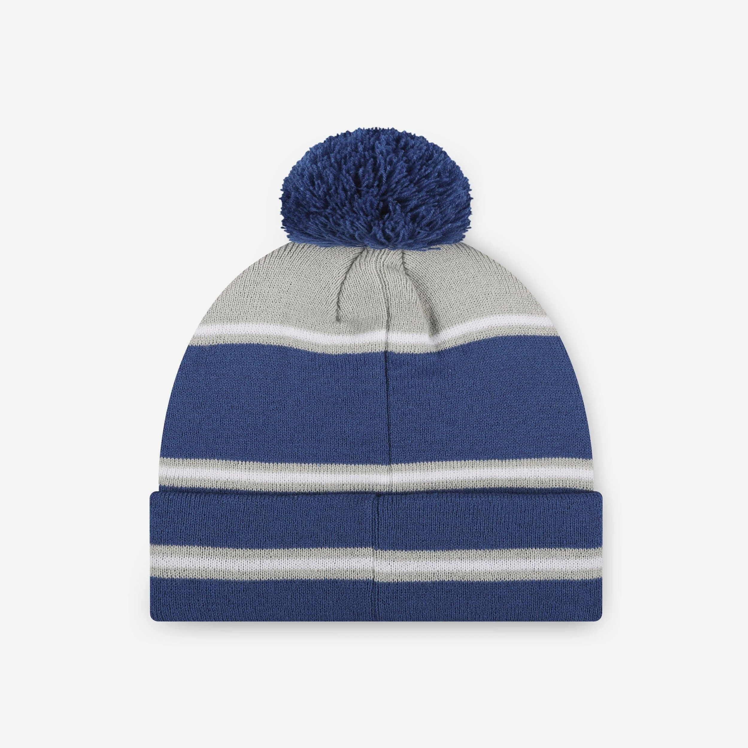 Indianapolis Colts Big Wordmark Stripe Pom Beanie - Image 2