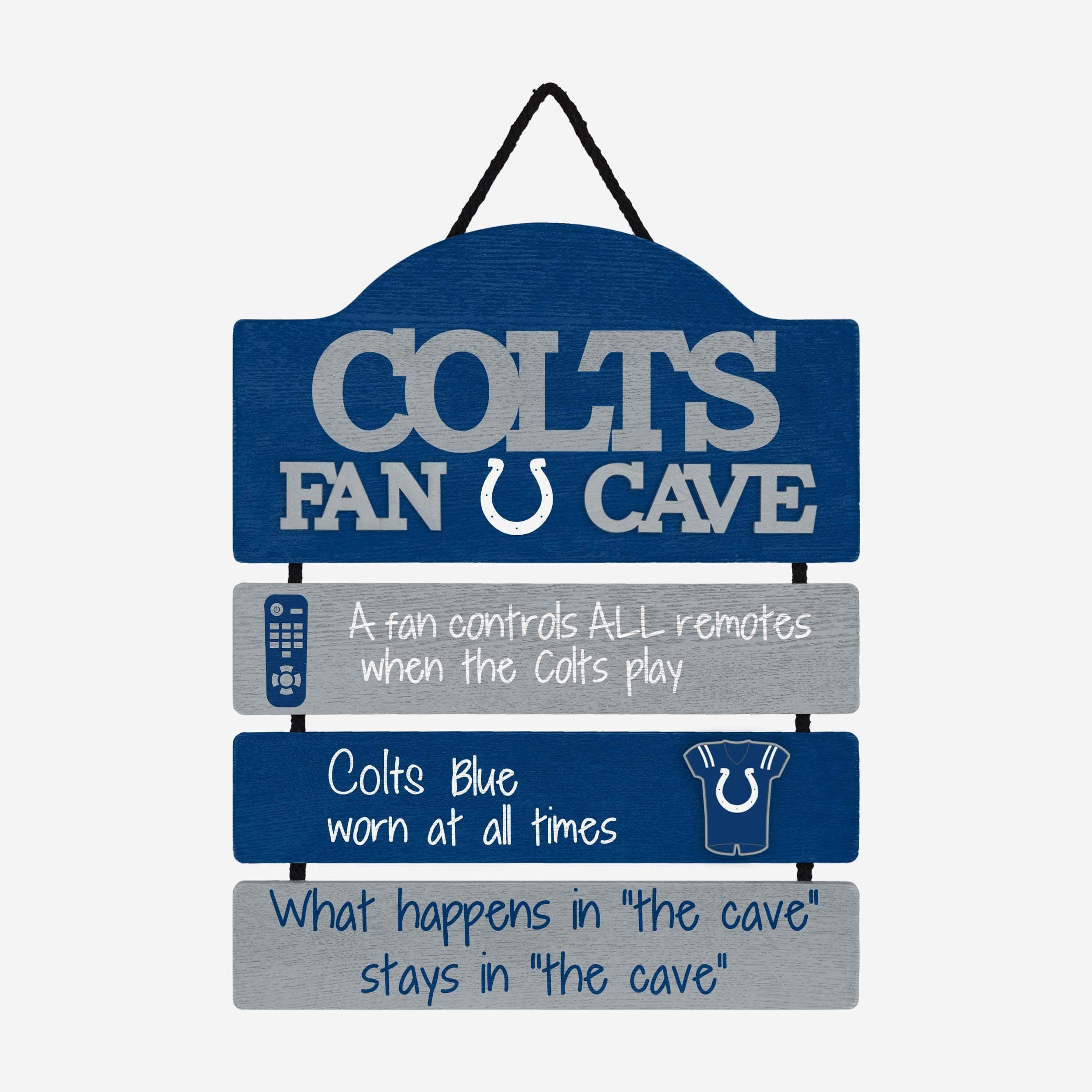 Indianapolis Colts Fancave Sign