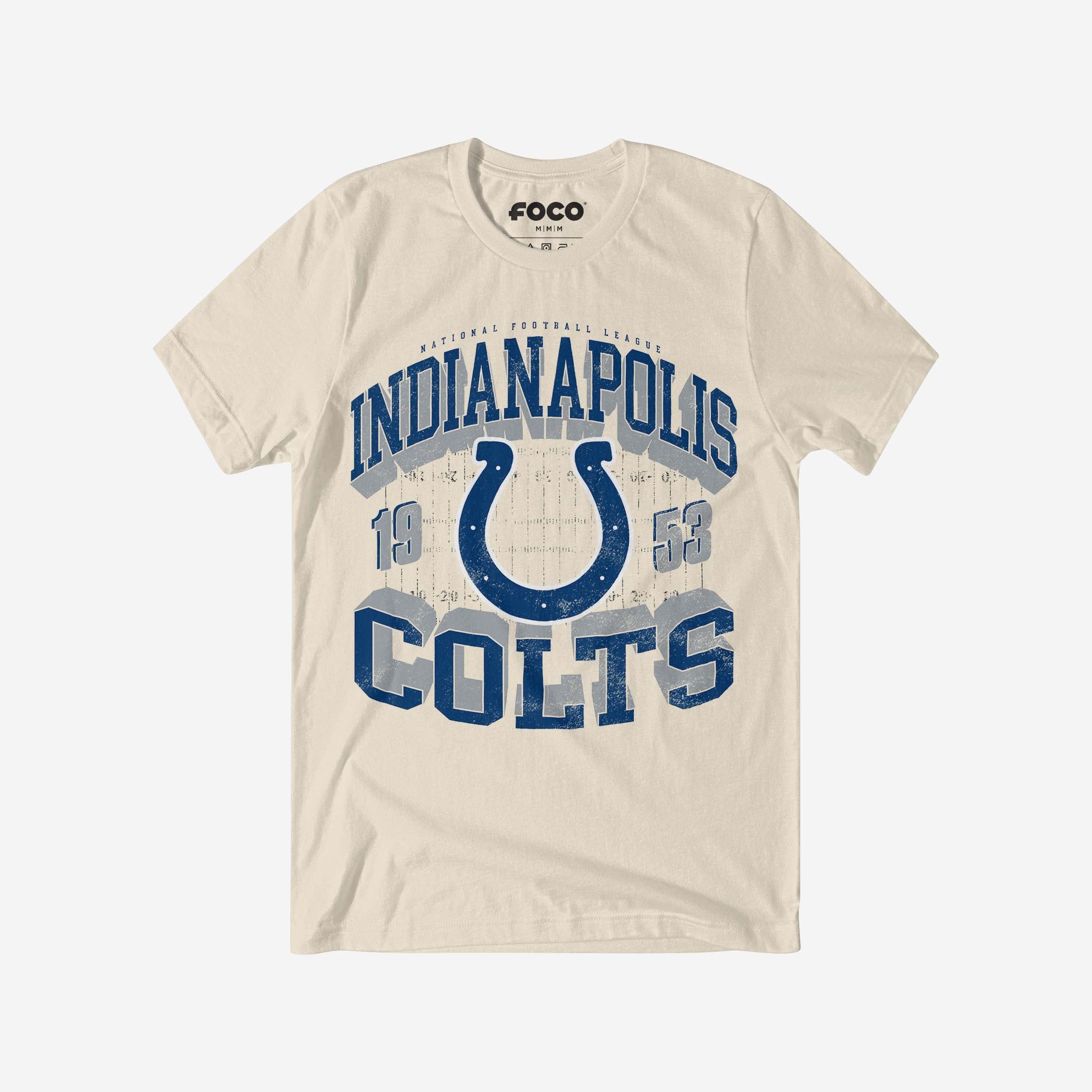 Indianapolis Colts Field Arched Wordmark T-Shirt