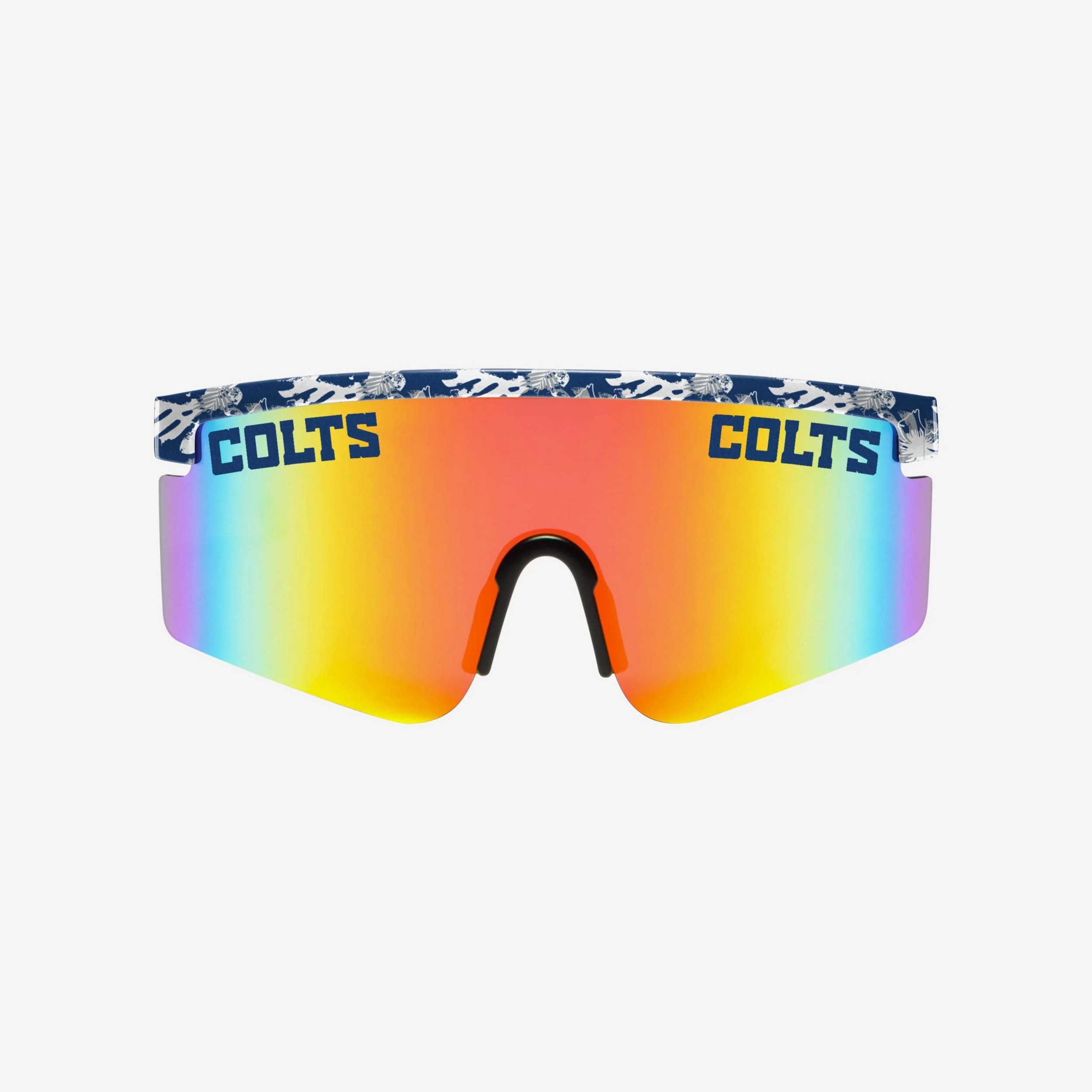 Indianapolis Colts Floral Large Frame Sunglasses - Image 2