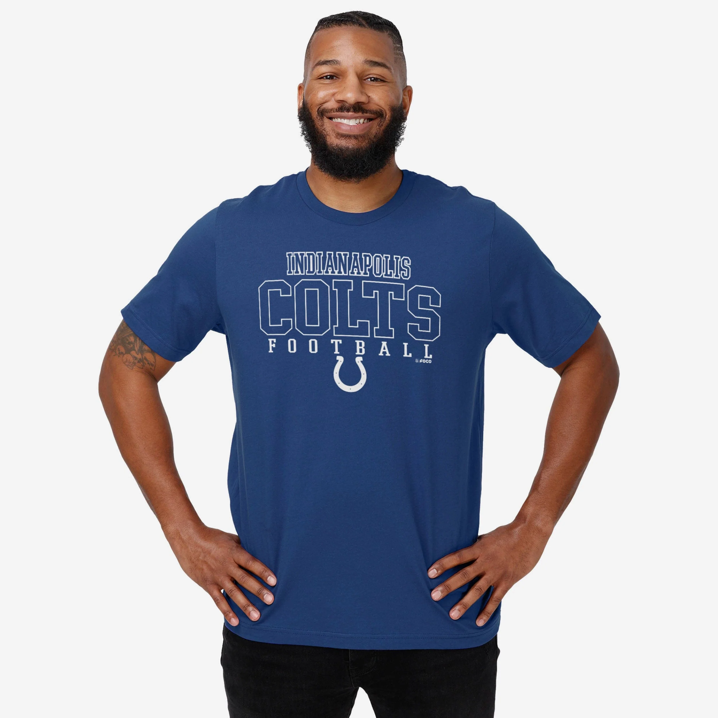 Indianapolis Colts Football Wordmark T-Shirt - Image 2