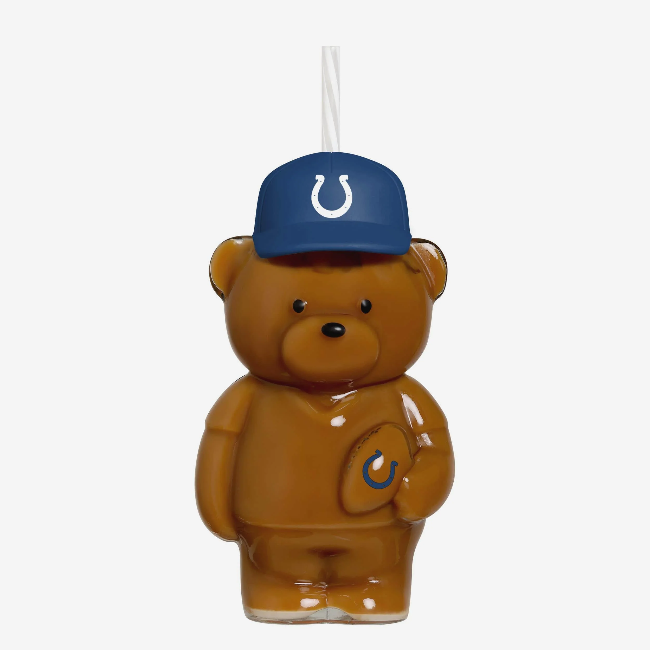 Indianapolis Colts Glass Bear Tumbler - Image 2