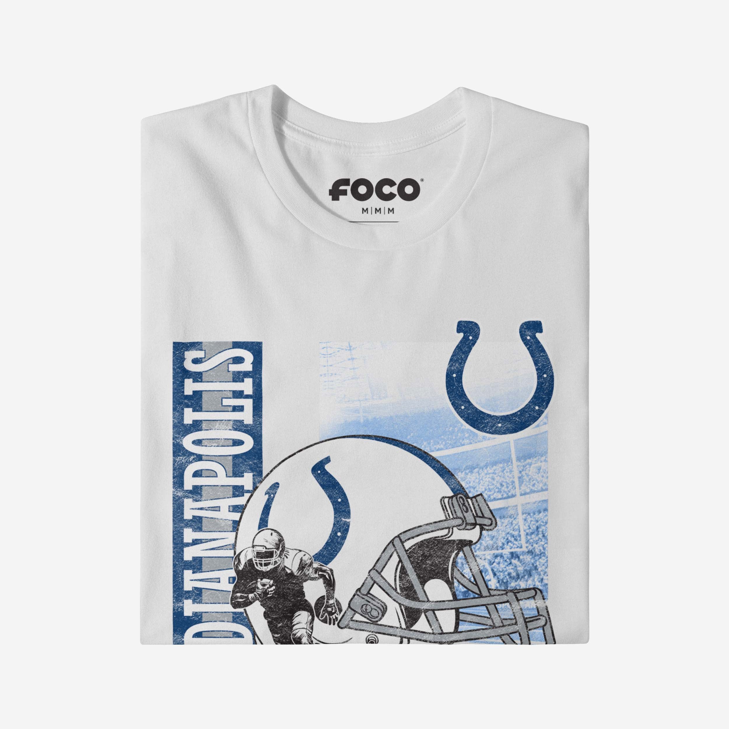 Indianapolis Colts Helmet Dash T-Shirt - Image 4