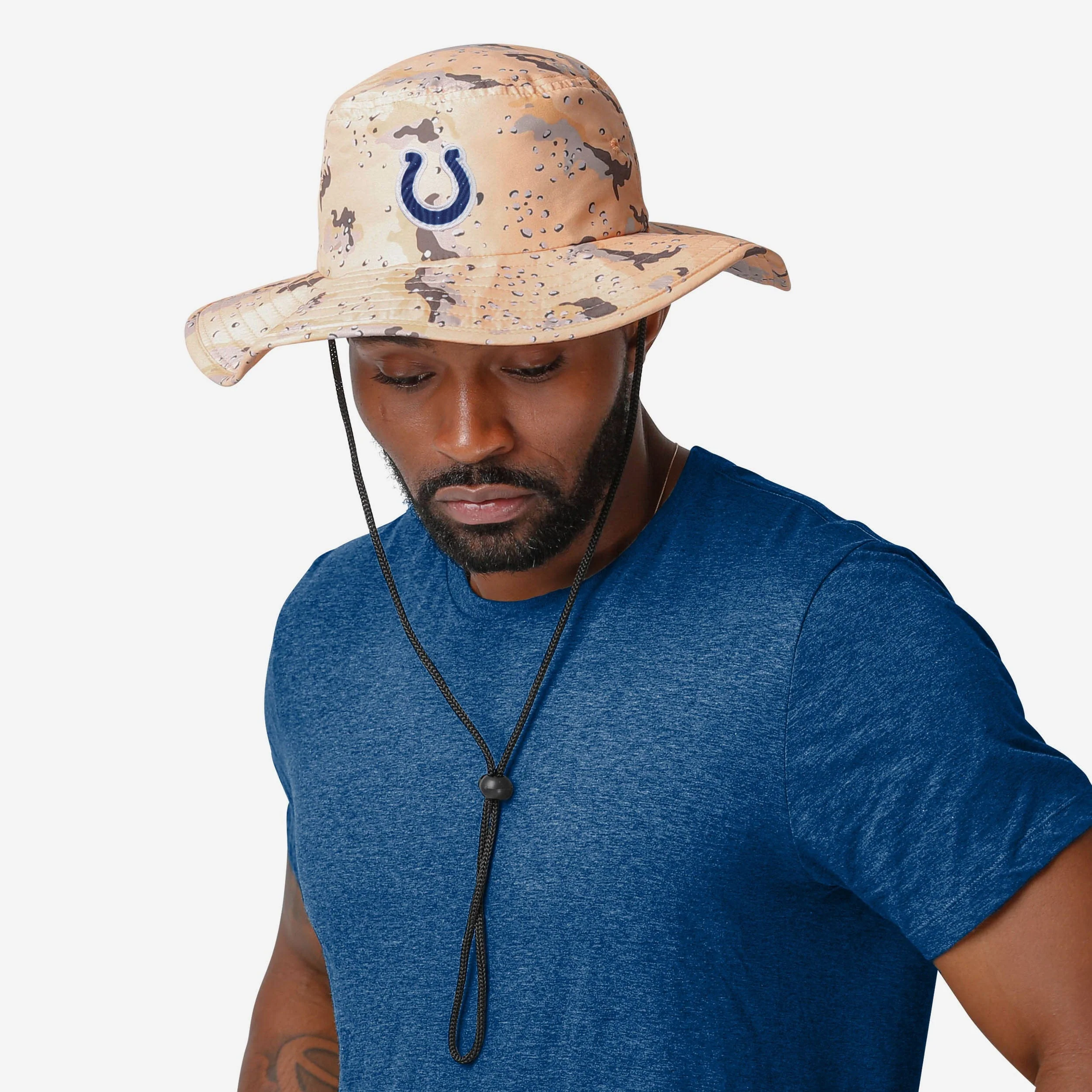 Indianapolis Colts Light Desert Camo Boonie Hat - Image 2