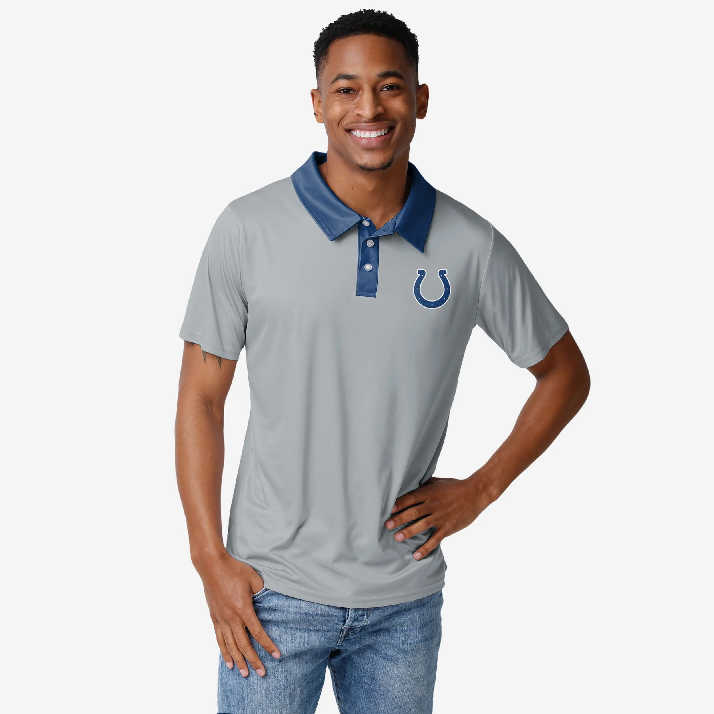 Indianapolis Colts Nightcap Polyester Polo