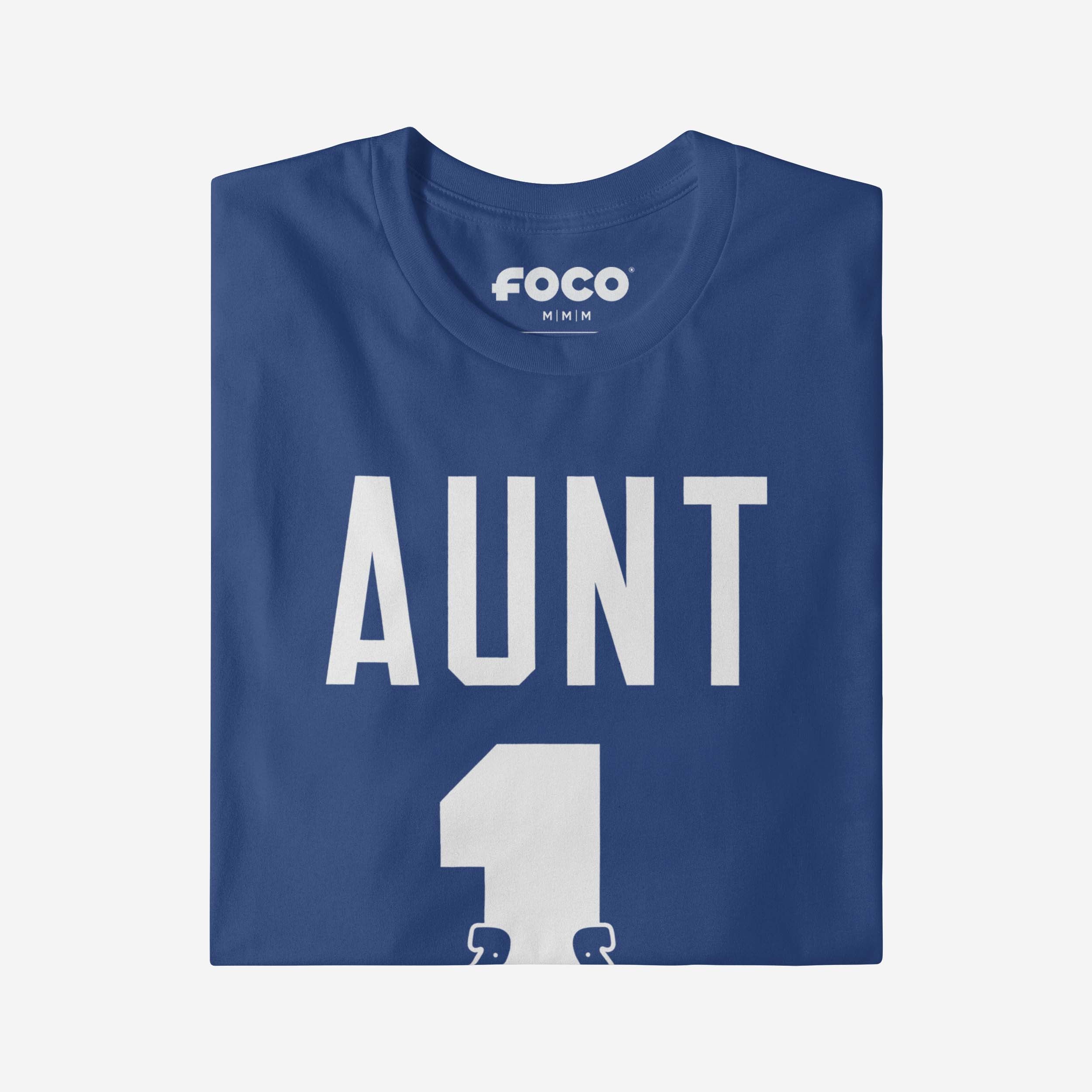 Indianapolis Colts Number 1 Aunt T-Shirt - Image 4