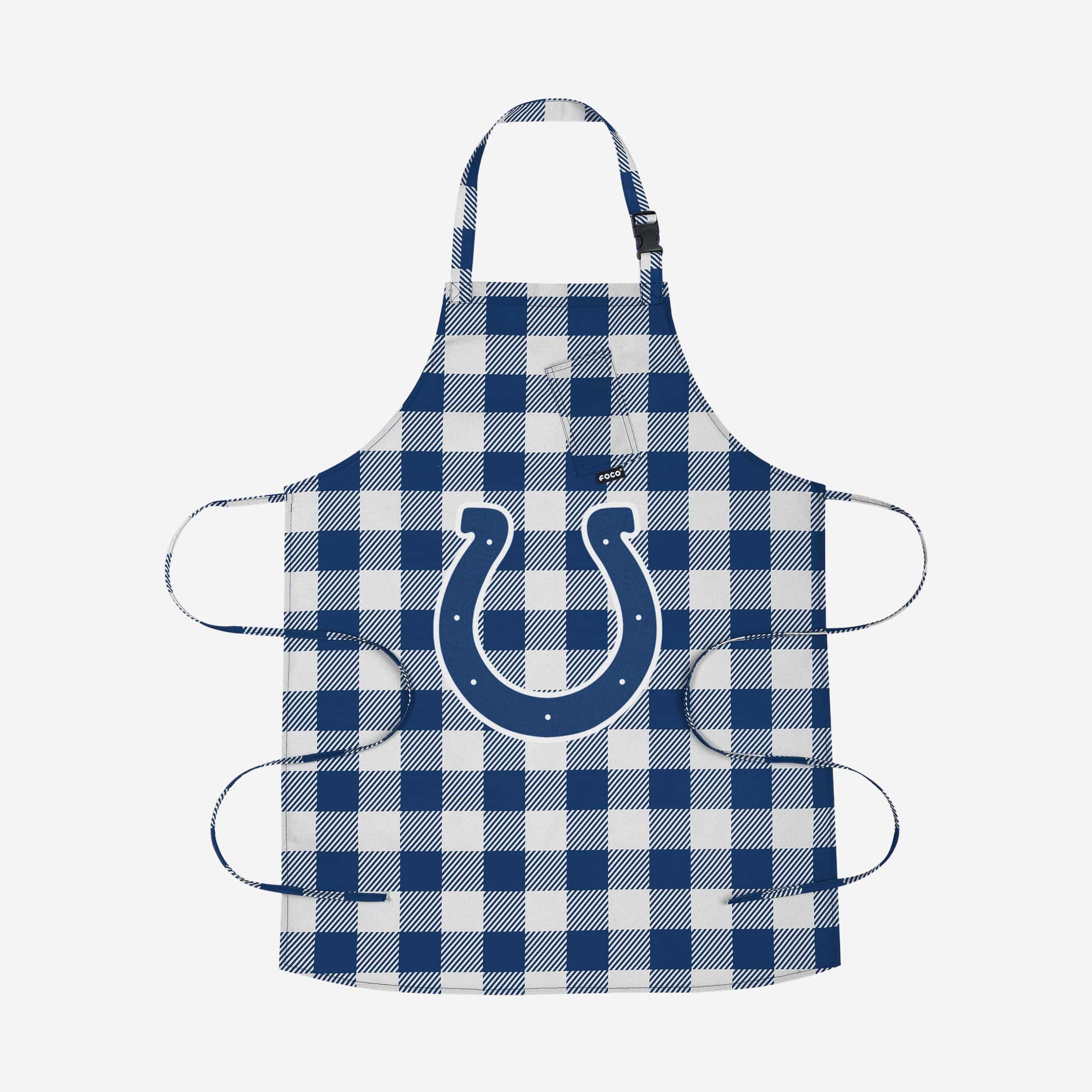 Indianapolis Colts Plaid Apron