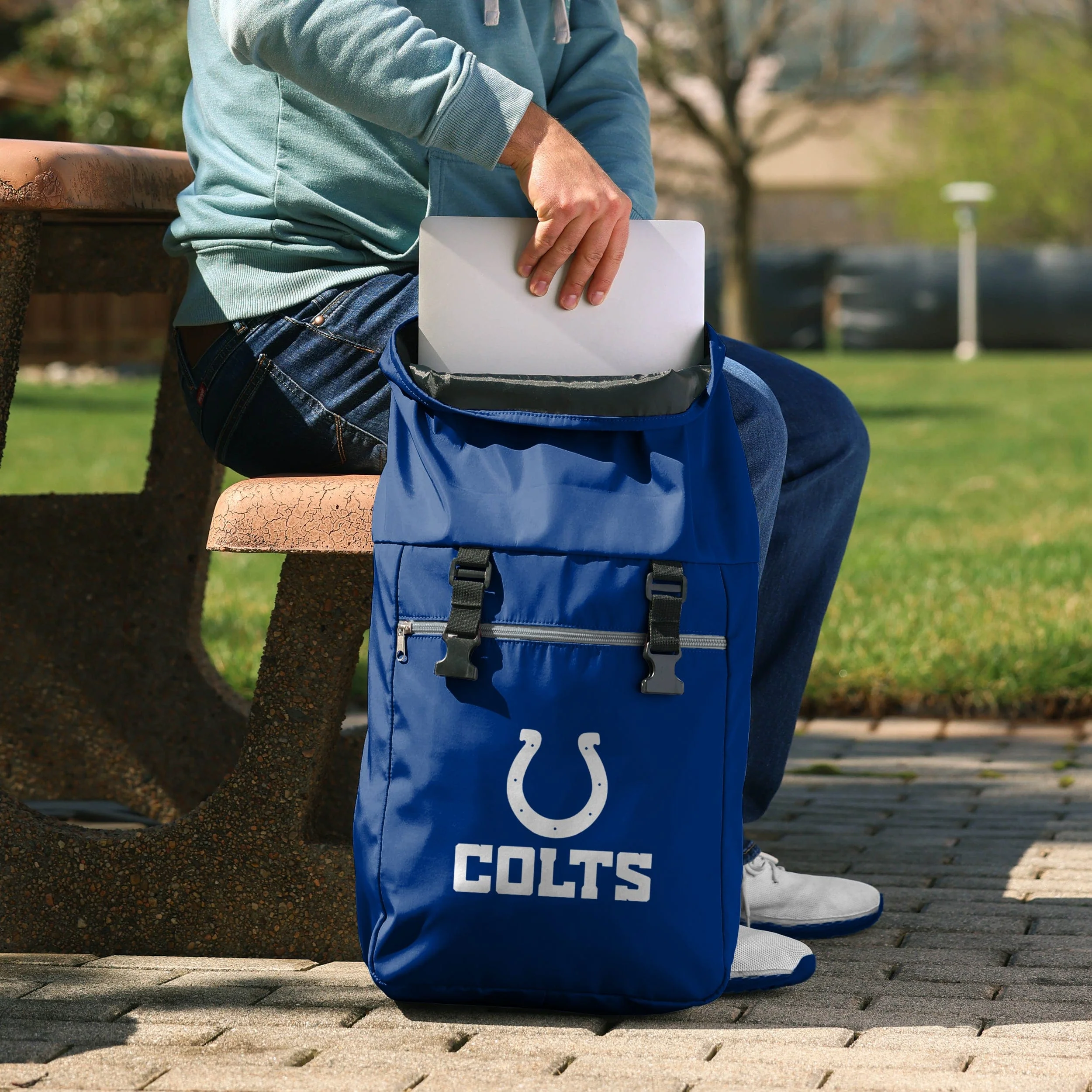 Indianapolis Colts Rollup Backpack - Image 4