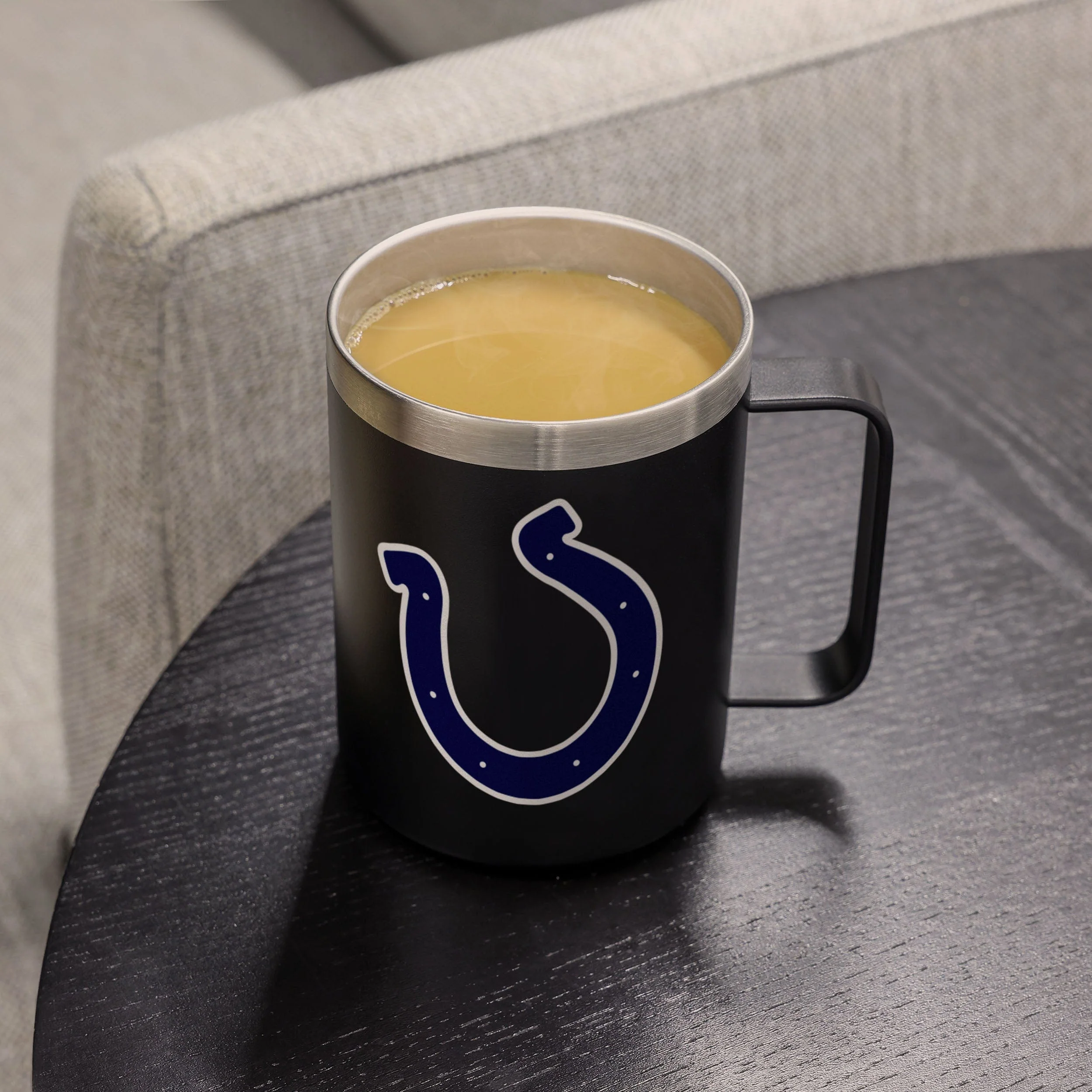 Indianapolis Colts Team Color Insulated Stainless Steel Mug - Image 4