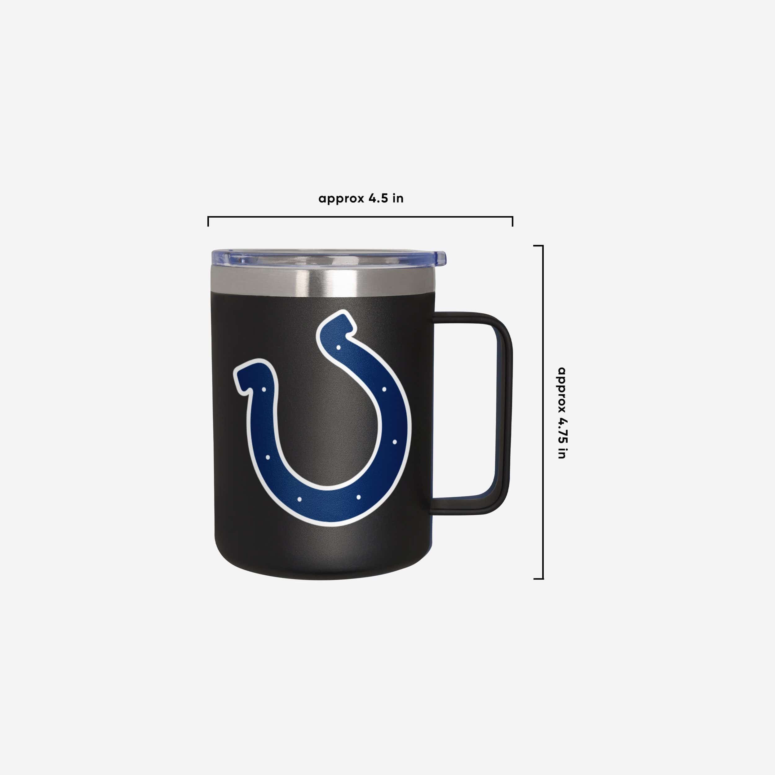 Indianapolis Colts Team Color Insulated Stainless Steel Mug - Image 5