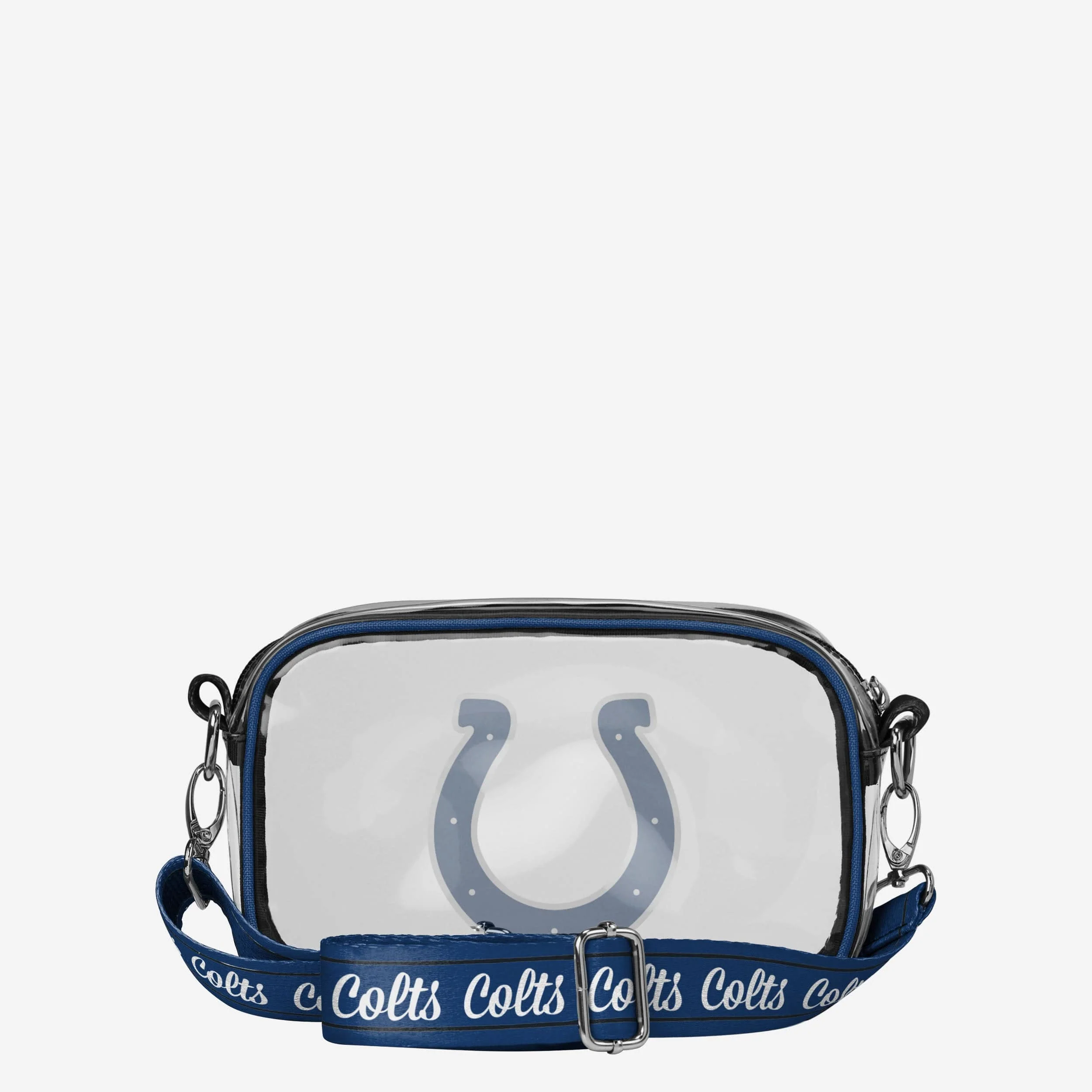 Indianapolis Colts Team Stripe Clear Crossbody Bag - Image 5