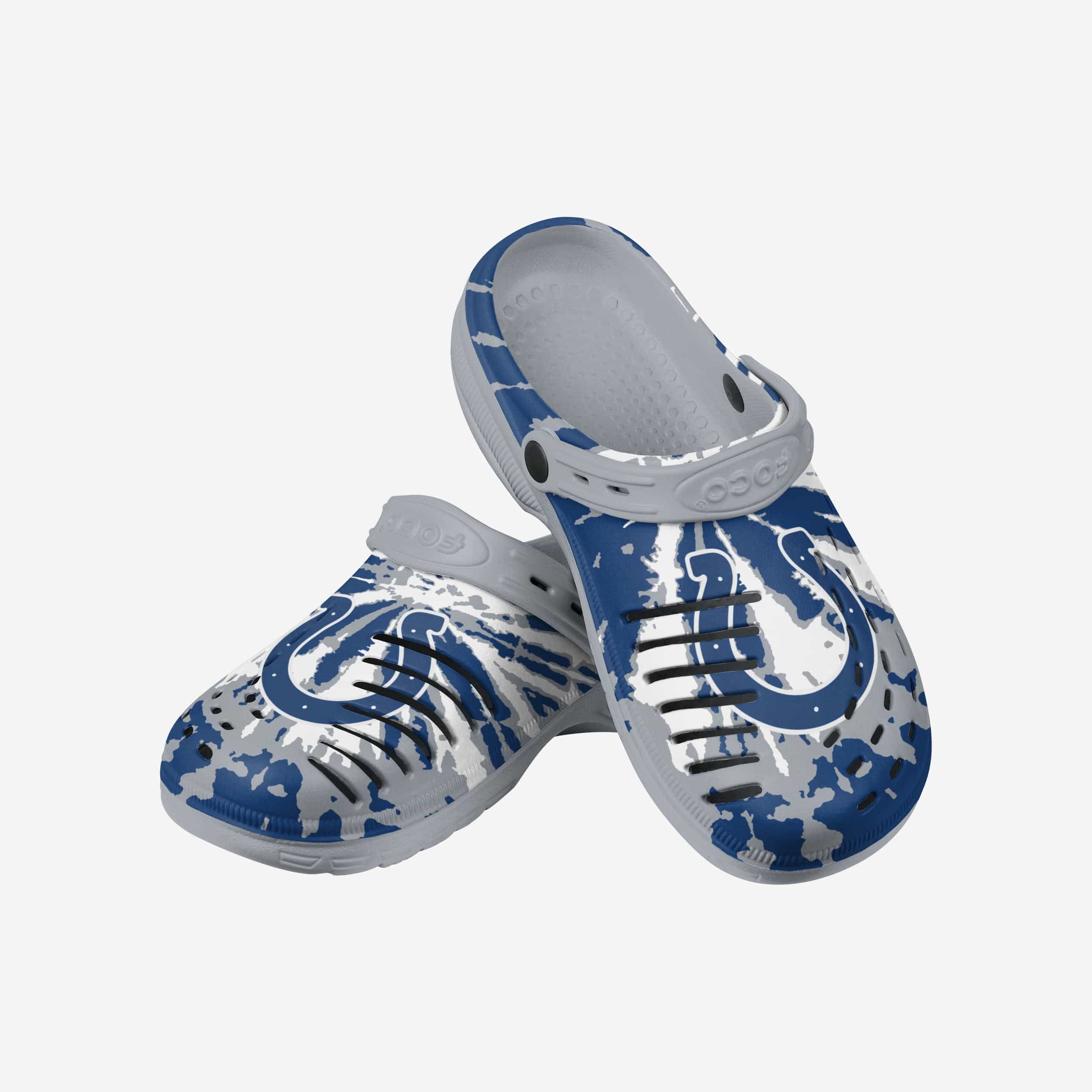 Indianapolis Colts Tie-Dye Clog With Strap - Image 3