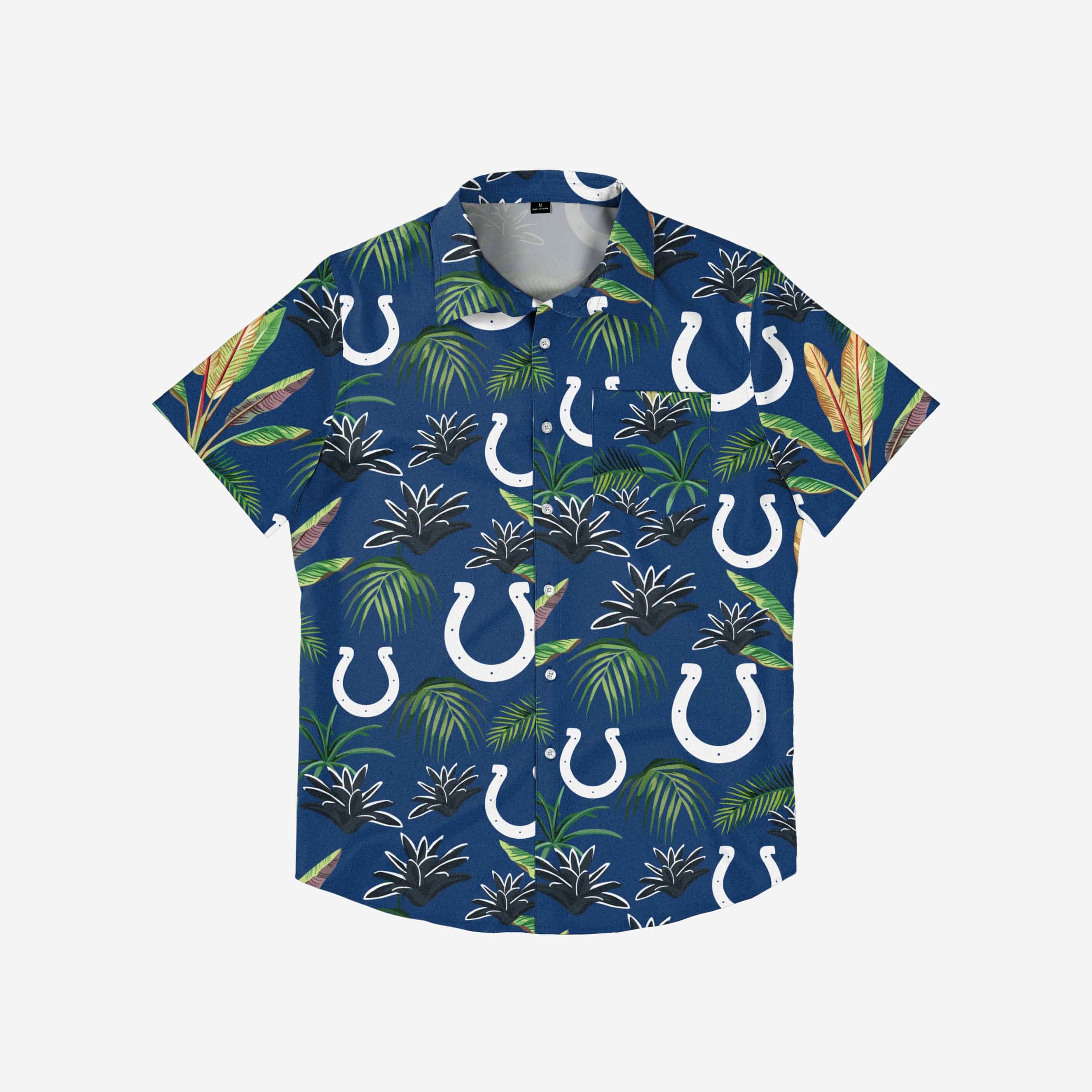 Indianapolis Colts Victory Vacay Button Up Shirt - Image 4