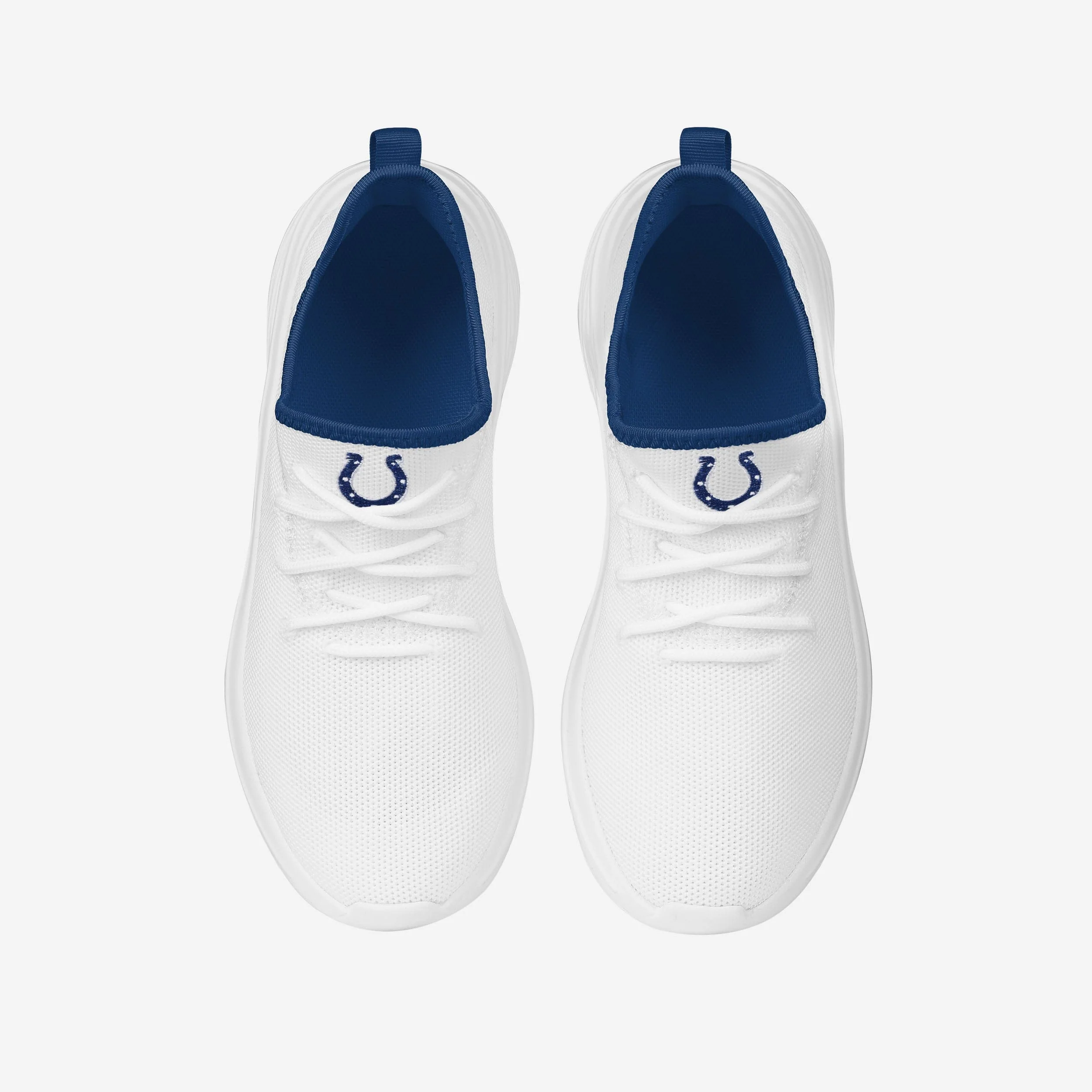 Indianapolis Colts Womens Midsole White Sneakers - Image 4
