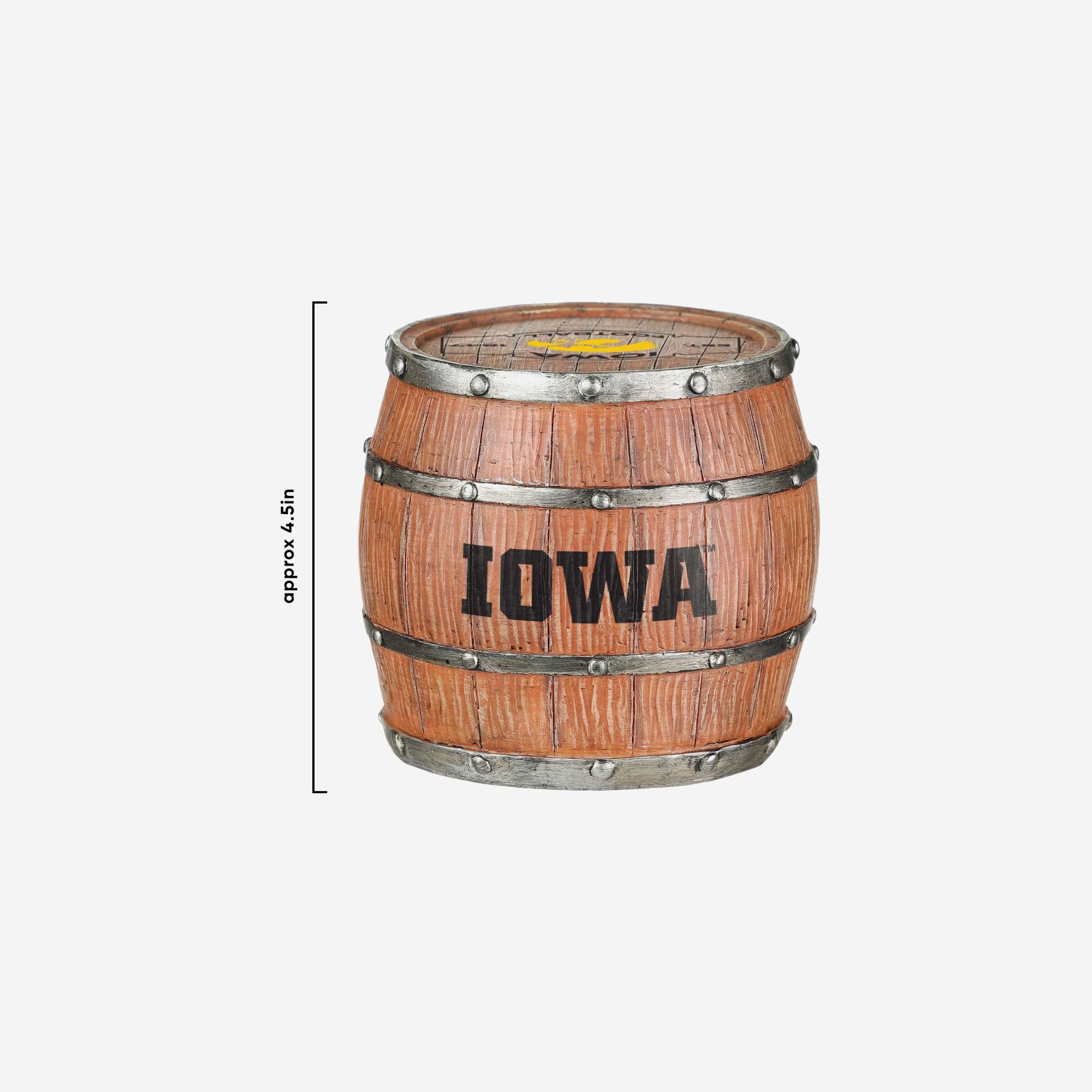 Iowa Hawkeyes 5 Pack Barrel Coaster Set - Image 4