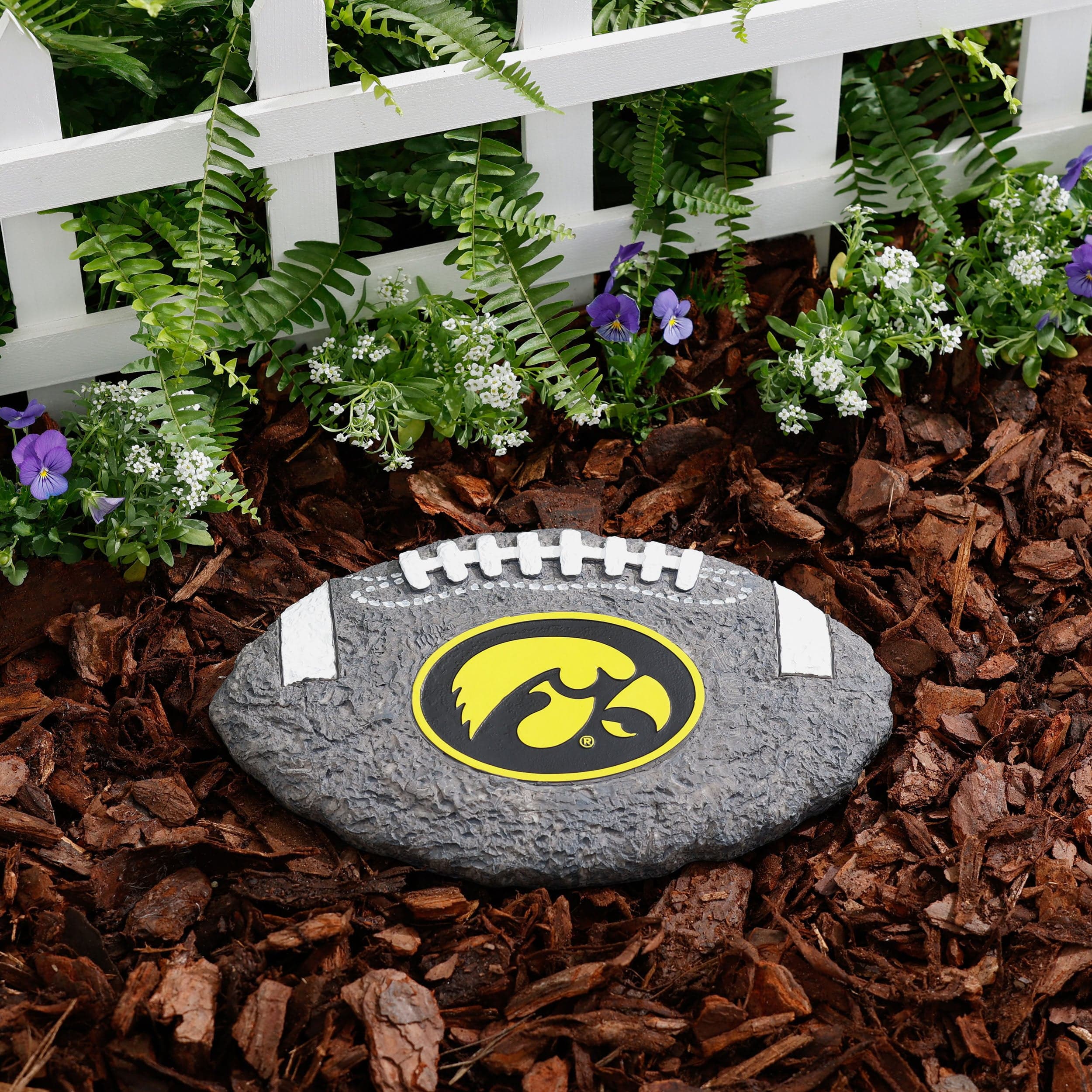Iowa Hawkeyes Ball Garden Stone - Image 2