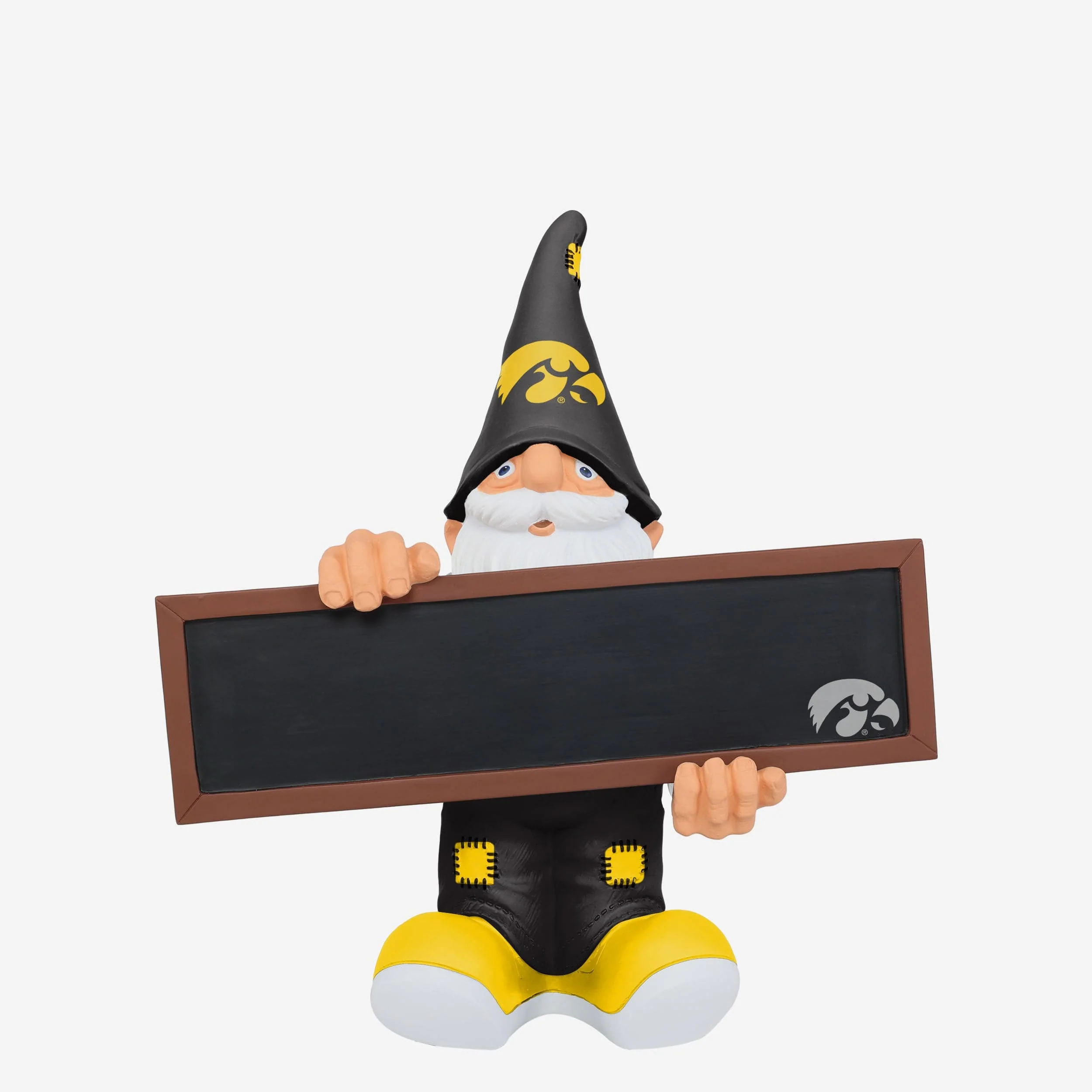 Iowa Hawkeyes Chalkboard Sign Gnome