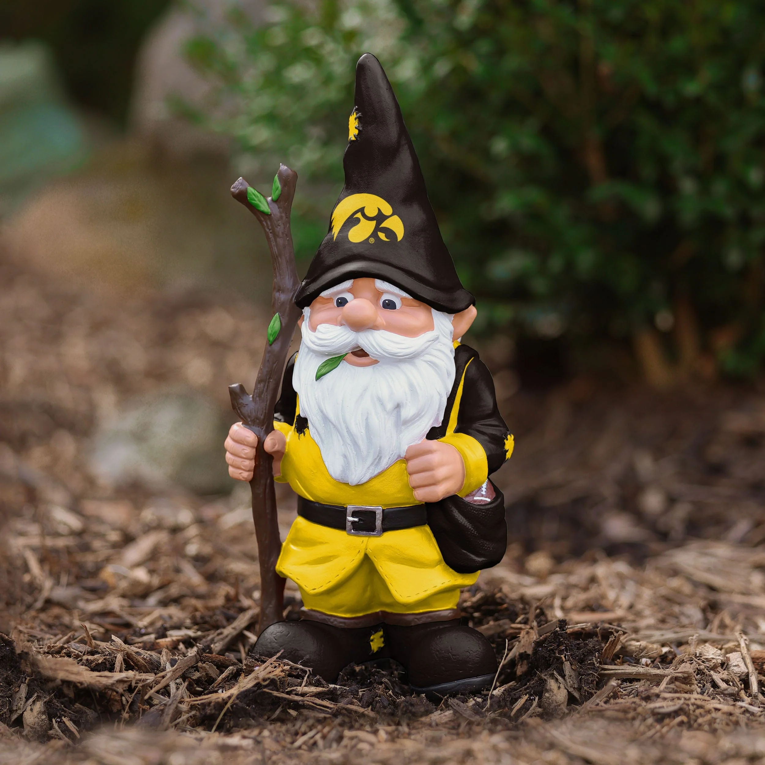 Iowa Hawkeyes Holding Stick Gnome - Image 5
