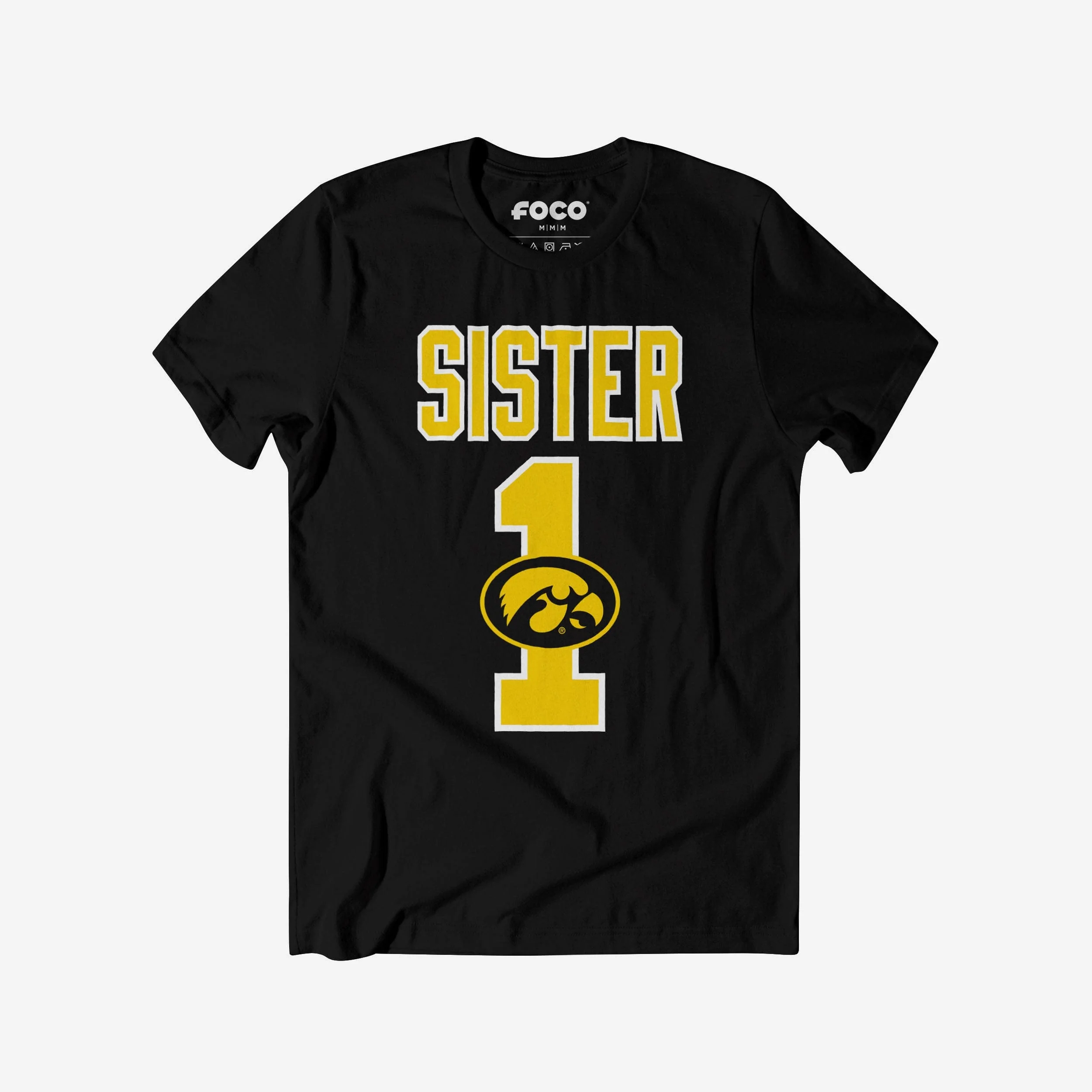 Iowa Hawkeyes Number 1 Sister T-Shirt
