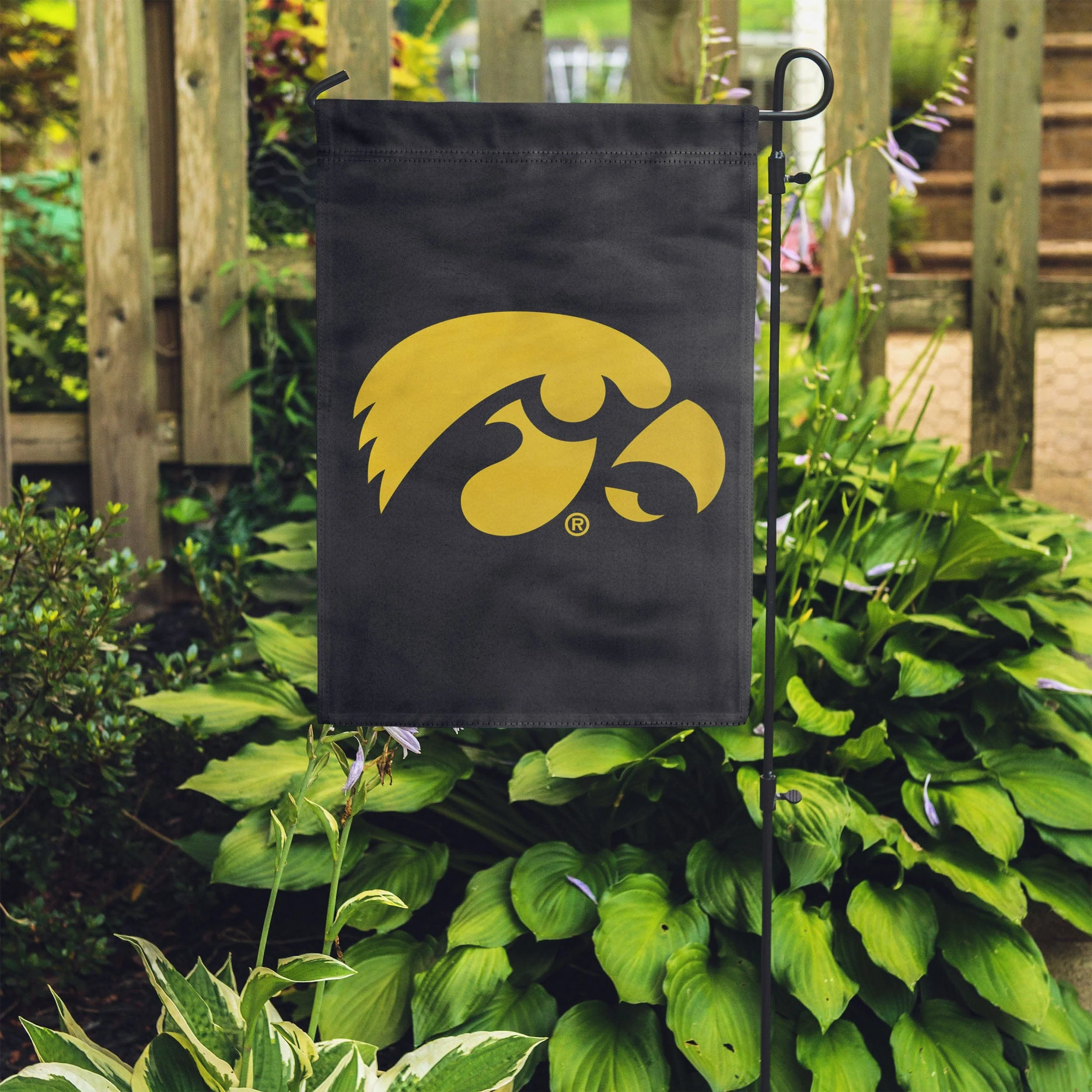 Iowa Hawkeyes Solid Garden Flag - Image 4