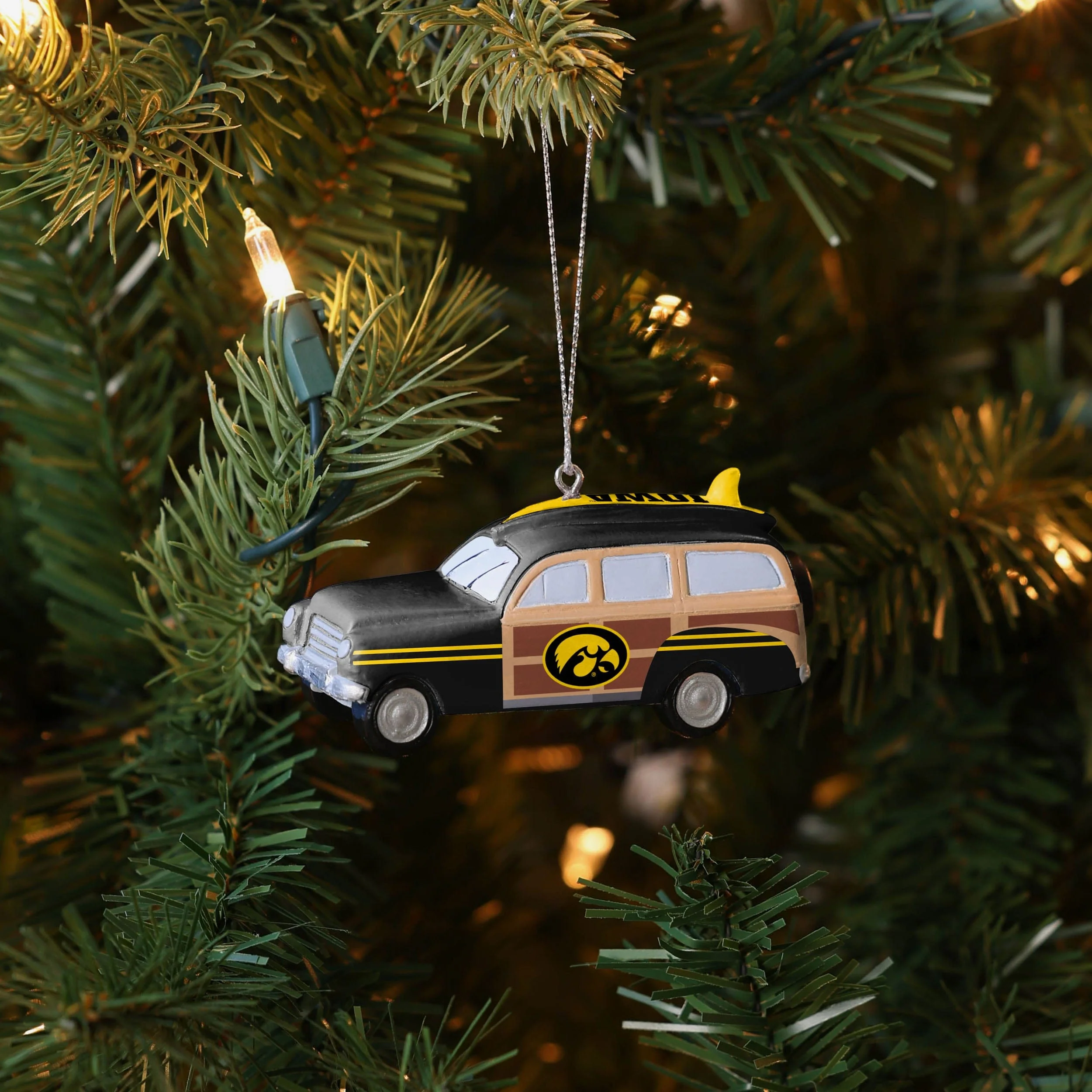 Iowa Hawkeyes Station Wagon Ornament - Image 4