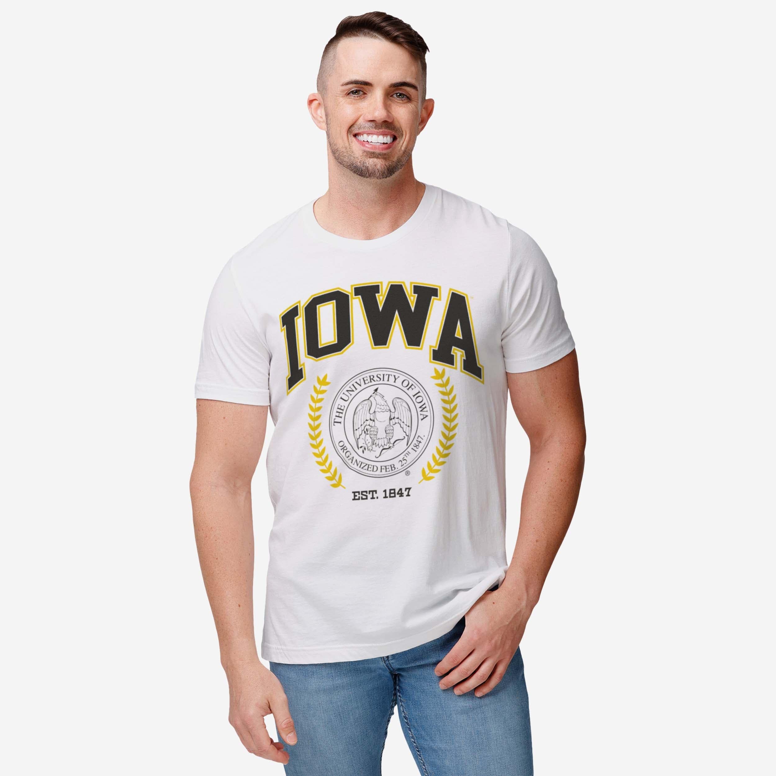 Iowa Hawkeyes Team Crest T-Shirt - Image 2