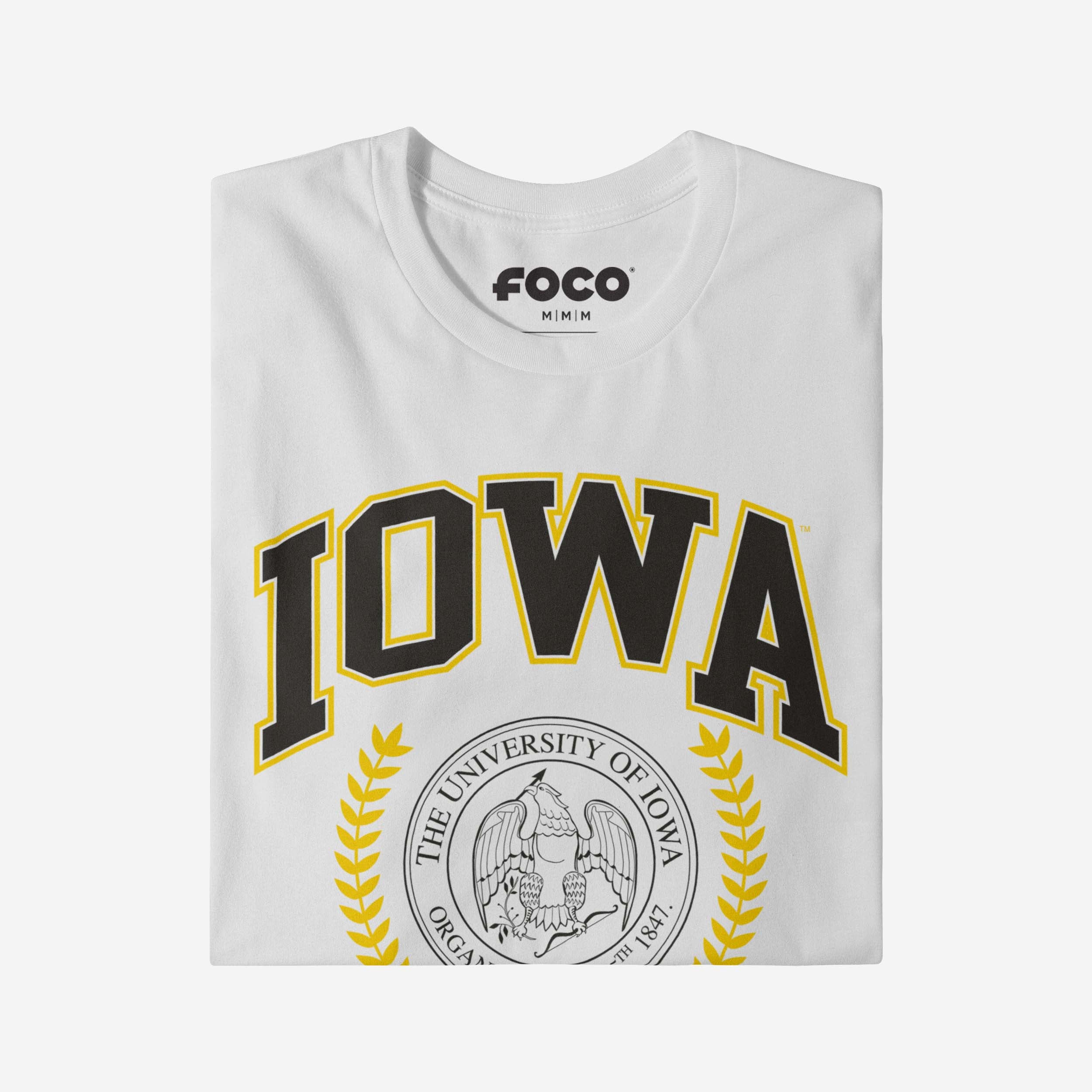 Iowa Hawkeyes Team Crest T-Shirt - Image 4