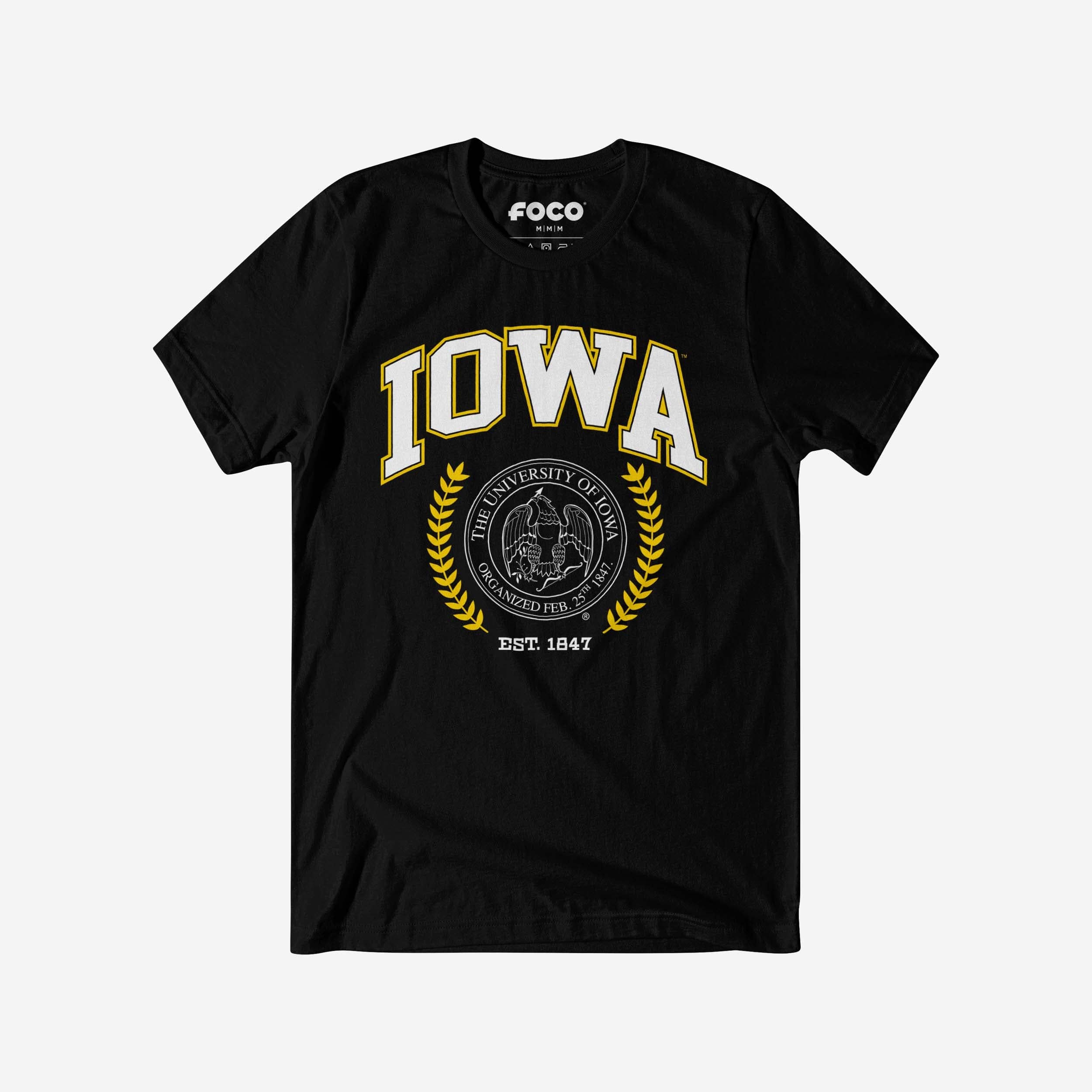 Iowa Hawkeyes Team Crest T-Shirt - Image 5