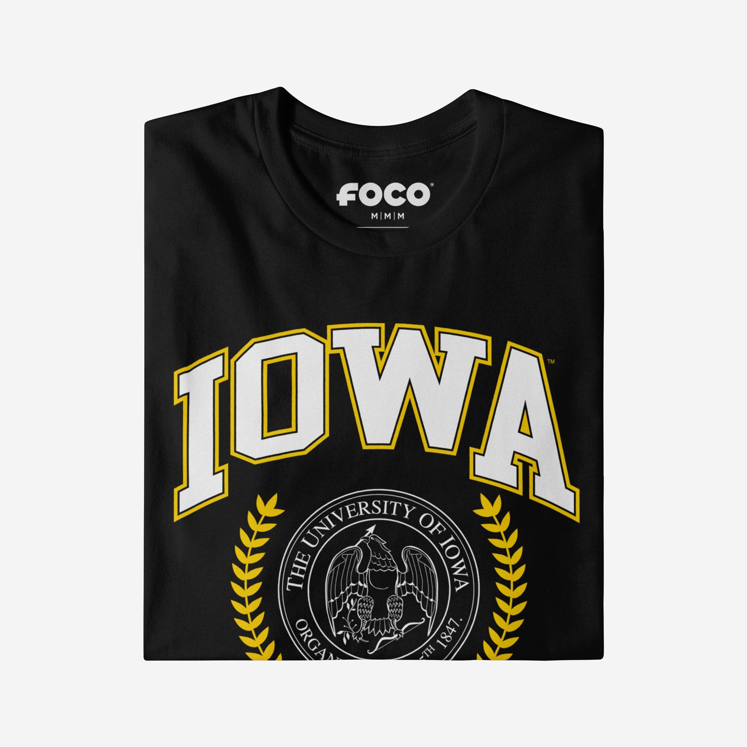 Iowa Hawkeyes Team Crest T-Shirt - Image 8