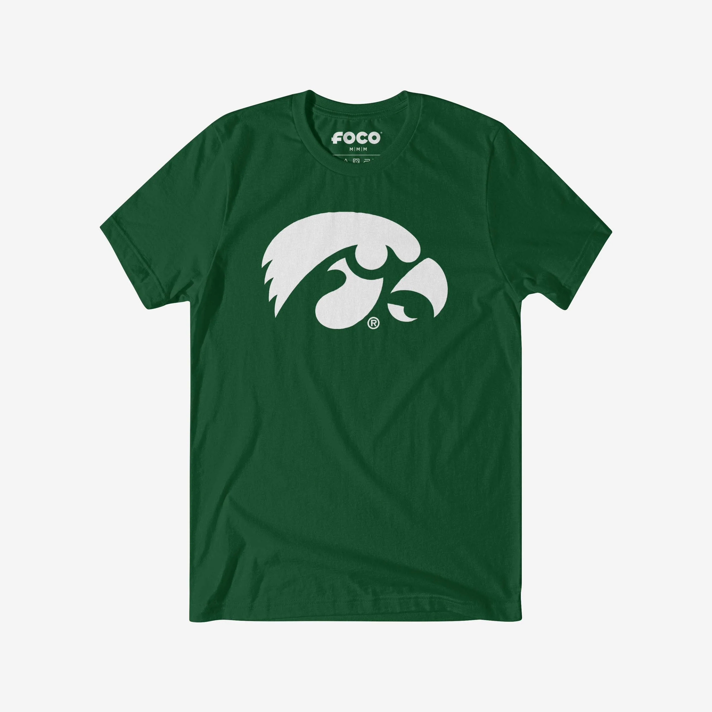 Iowa Hawkeyes White Logo T-Shirt