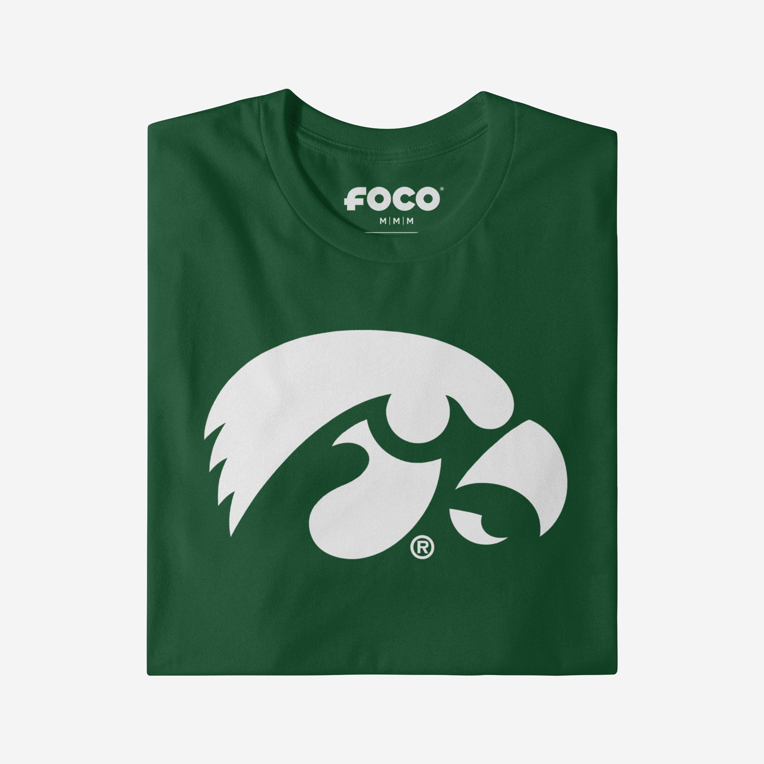 Iowa Hawkeyes White Logo T-Shirt - Image 3