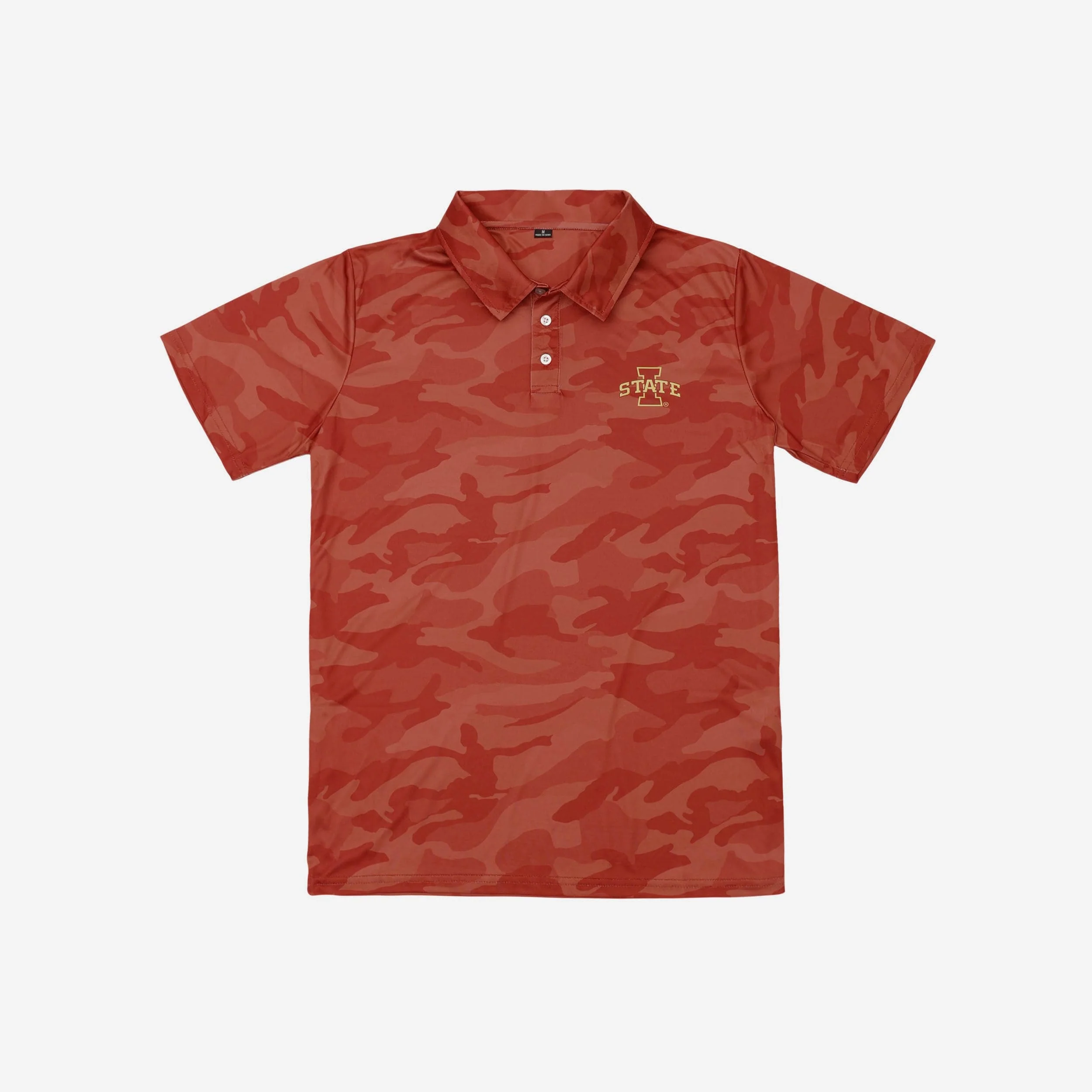 Iowa State Cyclones Color Camo Polyester Polo - Image 4