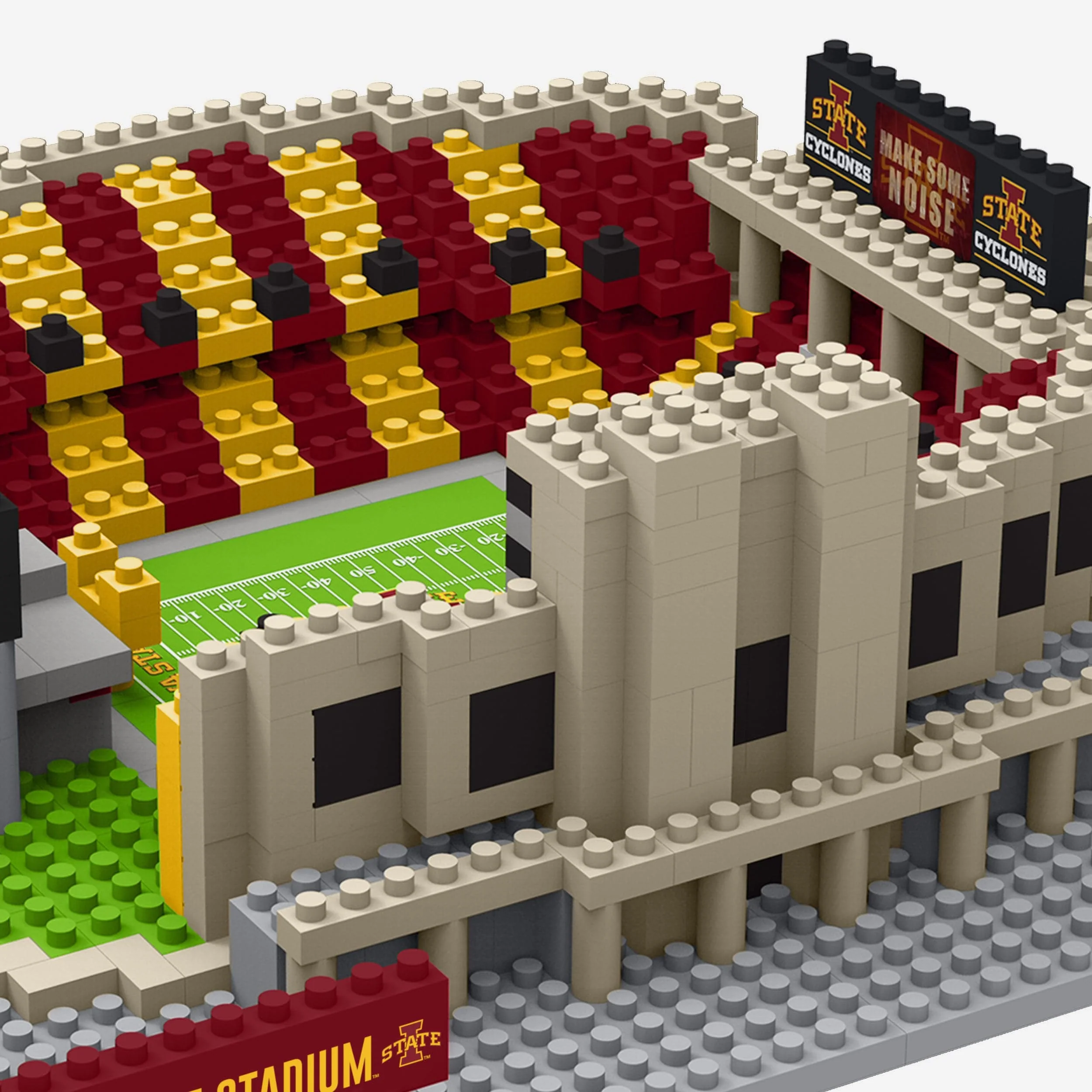 Iowa State Cyclones Jack Trice Mini BRXLZ Stadium - Image 5