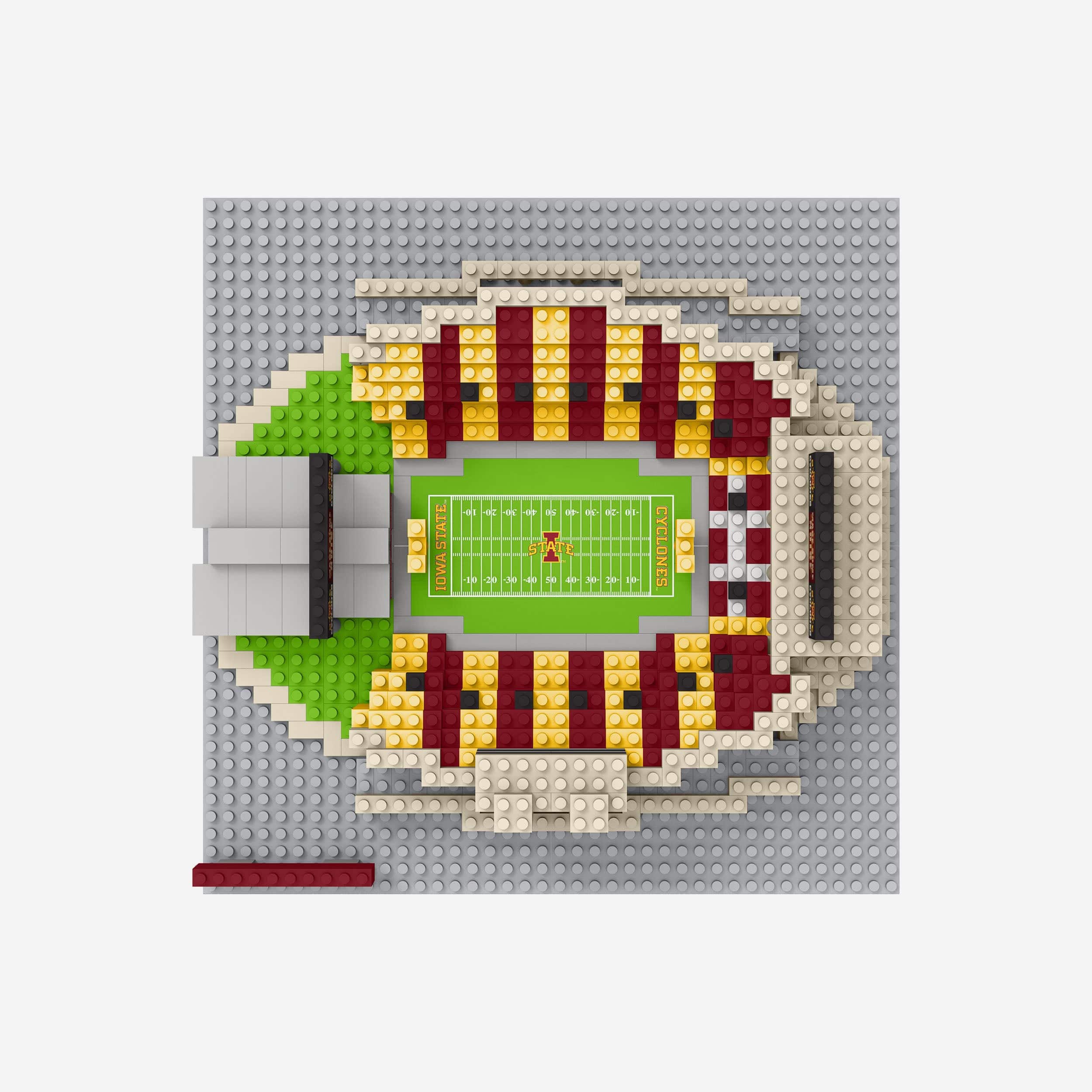 Iowa State Cyclones Jack Trice Mini BRXLZ Stadium - Image 6