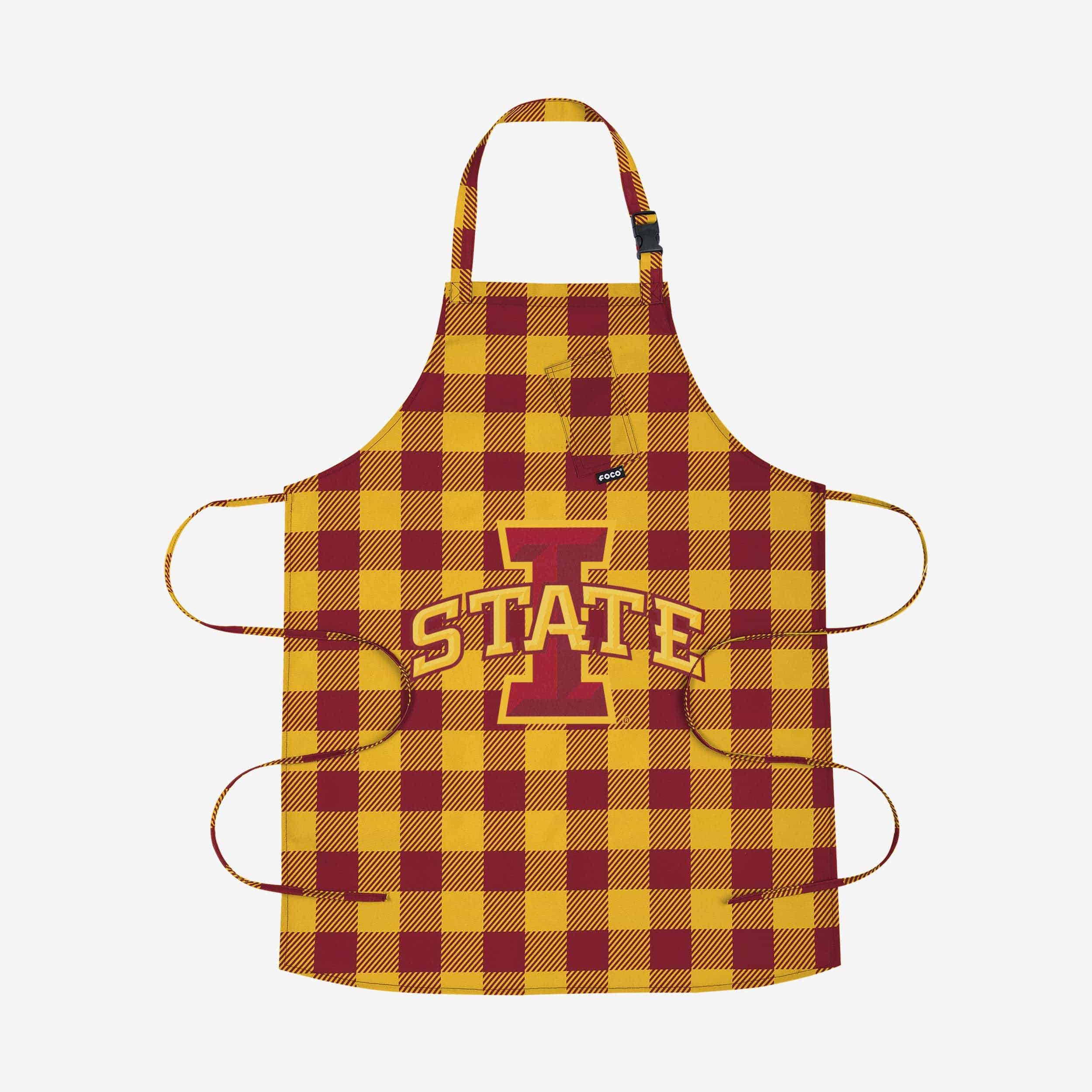 Iowa State Cyclones Plaid Apron