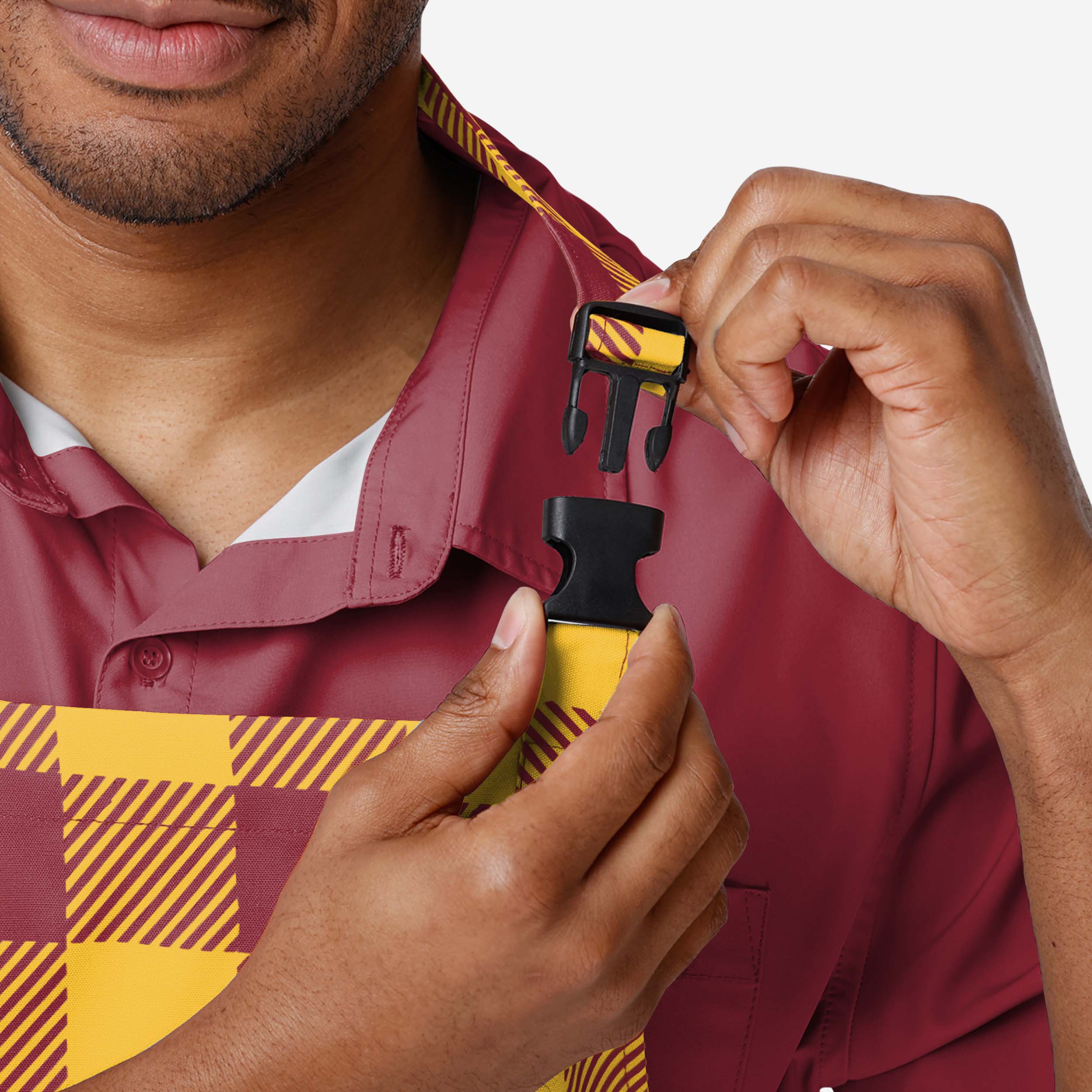 Iowa State Cyclones Plaid Chef Set - Image 3