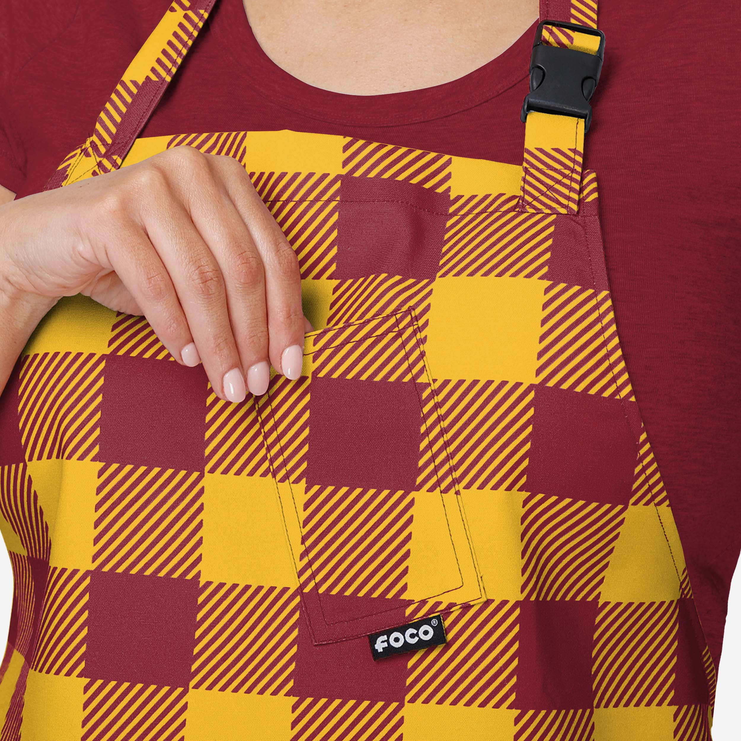 Iowa State Cyclones Plaid Chef Set - Image 4