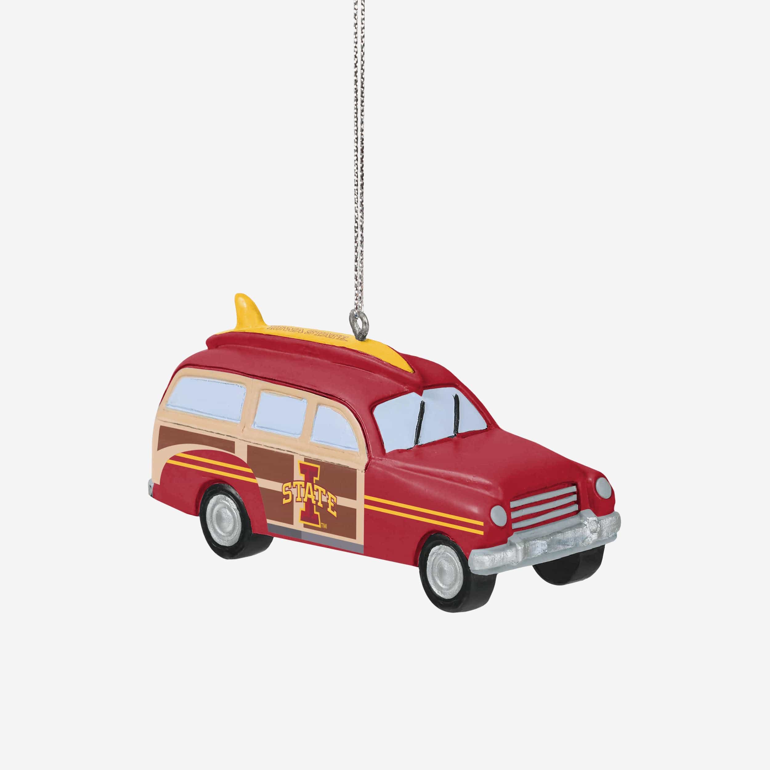 Iowa State Cyclones Station Wagon Ornament