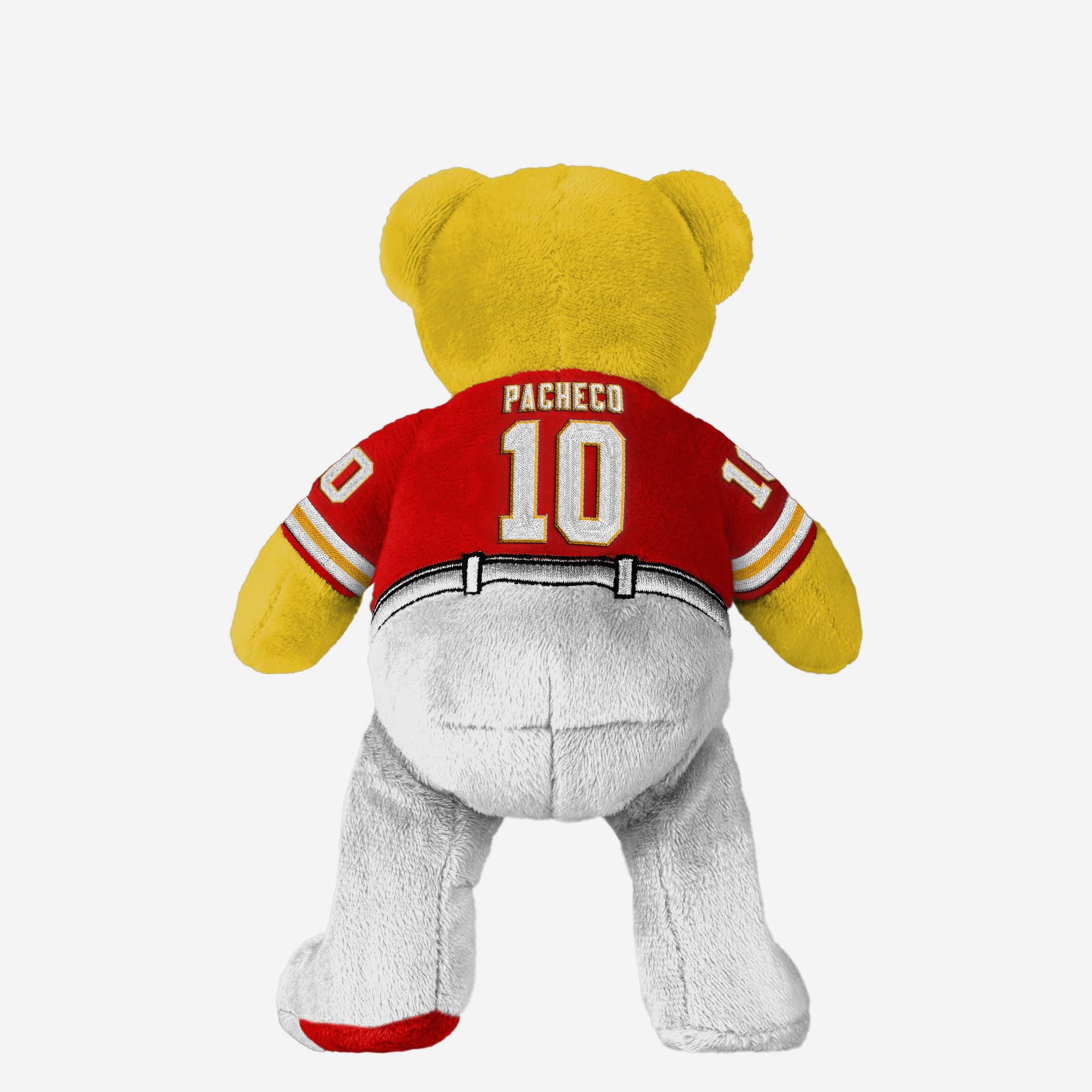 Isiah Pacheco Kansas City Chiefs Team Beans Embroidered Player Bear - Image 2