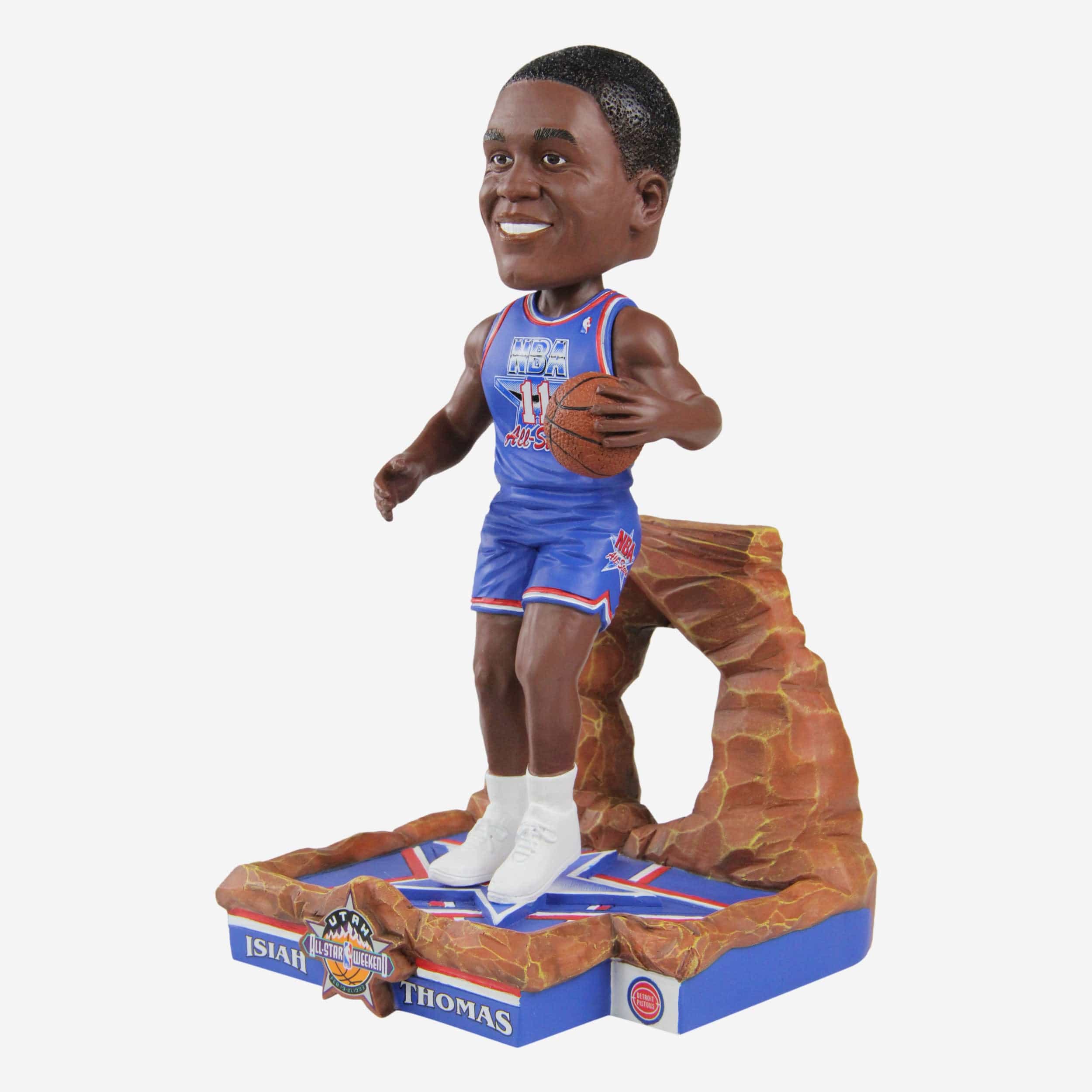 Isiah Thomas Detroit Pistons 1993 NBA All-Star Bobblehead - Image 4