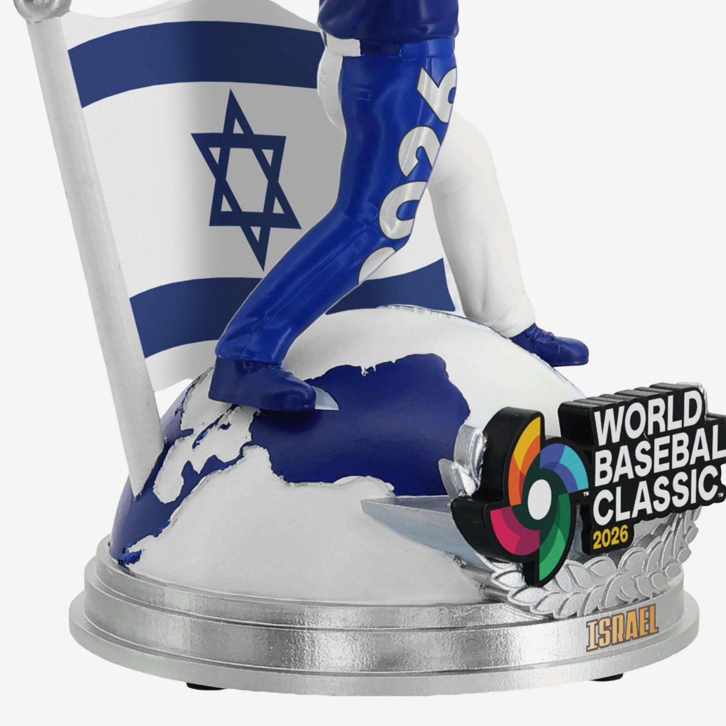 Israel 2026 World Baseball Classic Bobbles on Parade Bobblehead - Image 3