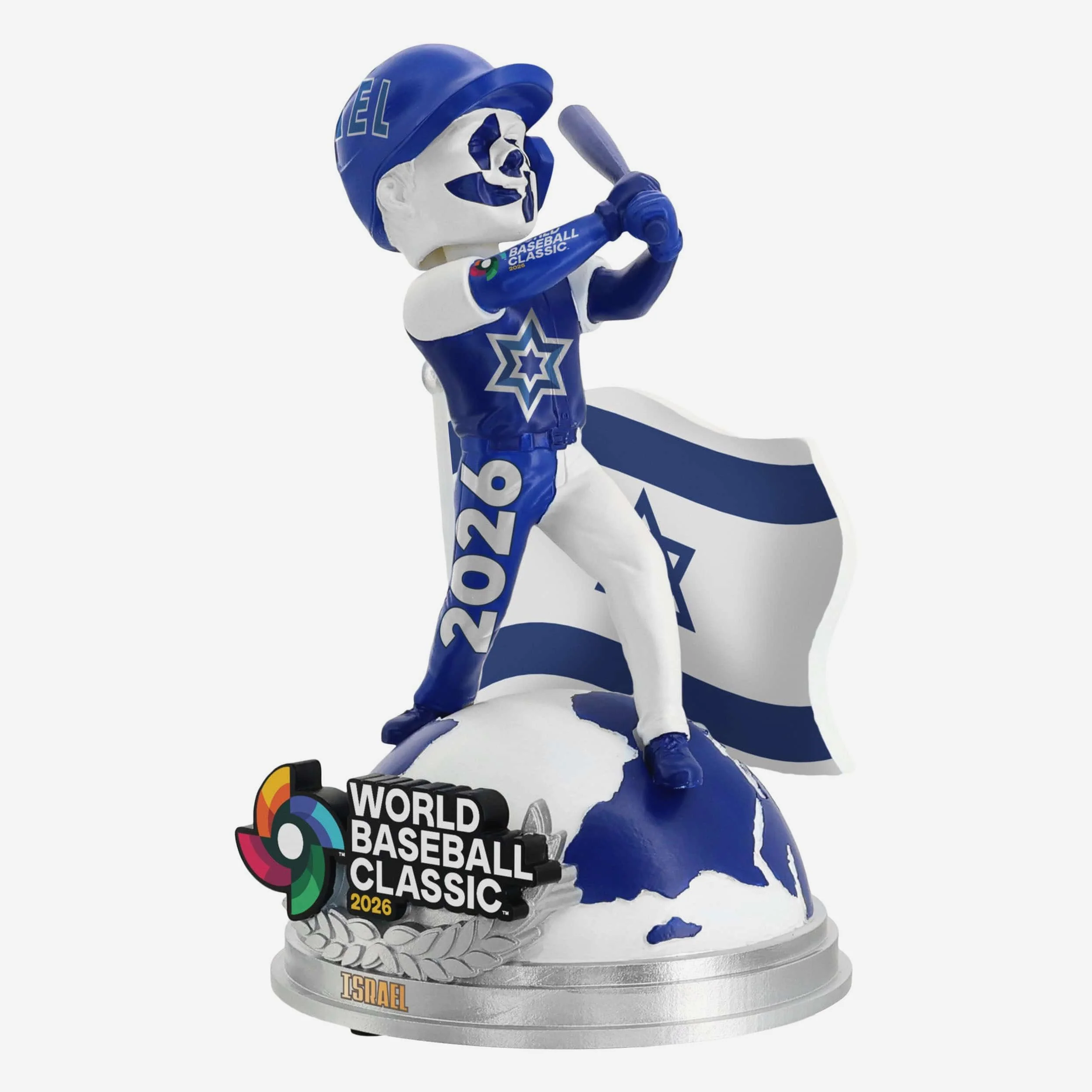 Israel 2026 World Baseball Classic Bobbles on Parade Bobblehead - Image 4