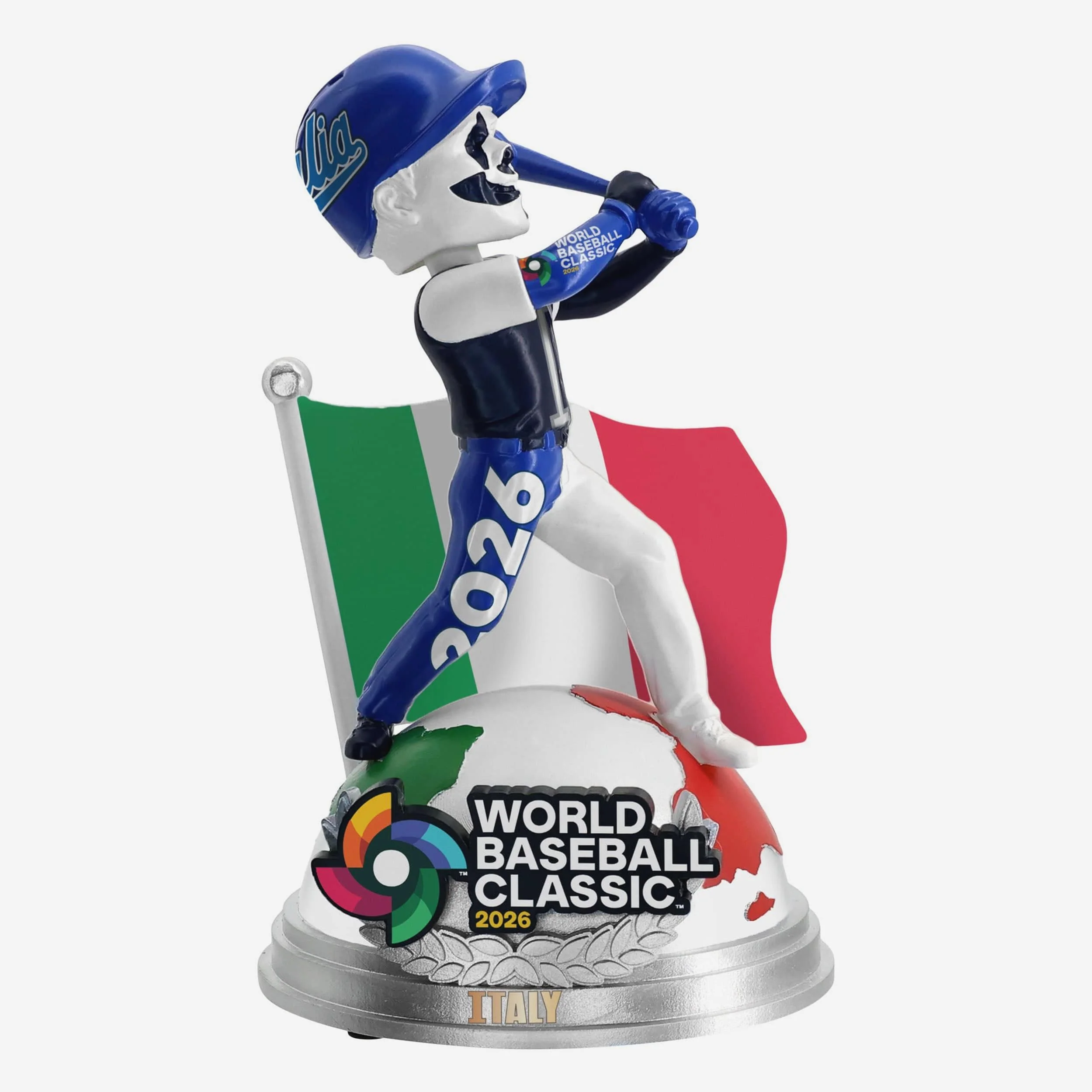 Italy 2026 World Baseball Classic Bobbles on Parade Bobblehead