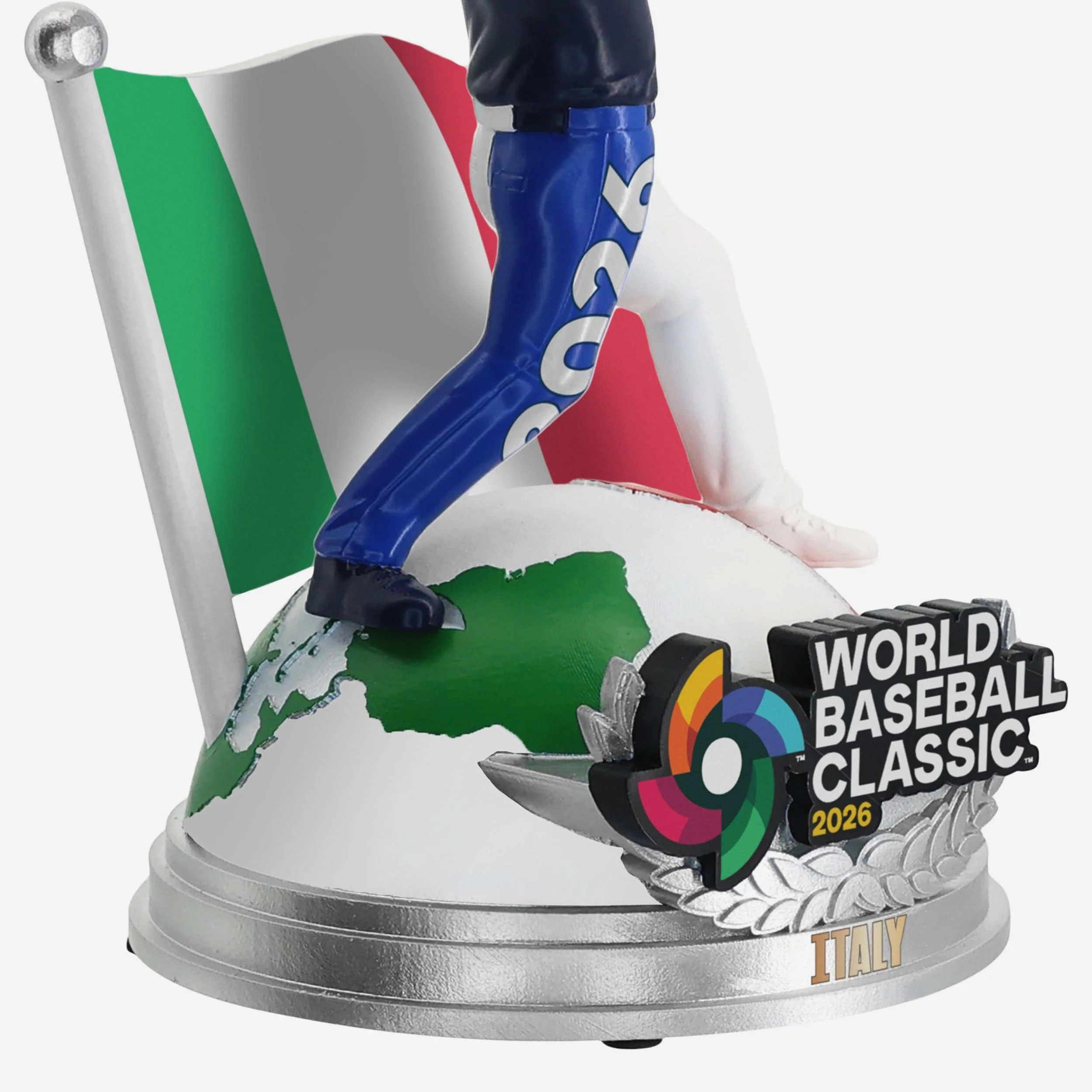 Italy 2026 World Baseball Classic Bobbles on Parade Bobblehead - Image 3