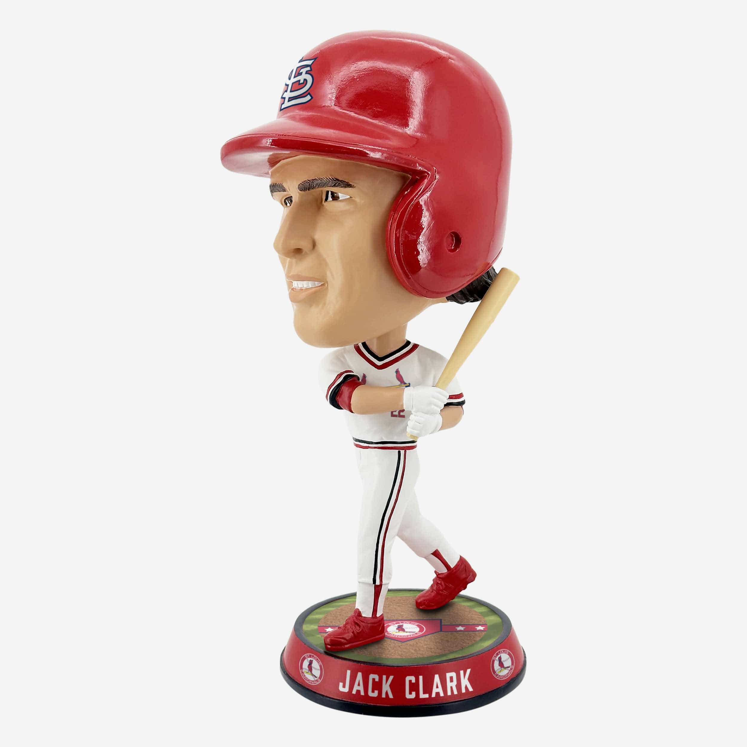 Jack Clark St Louis Cardinals Field Stripe Bighead Bobblehead