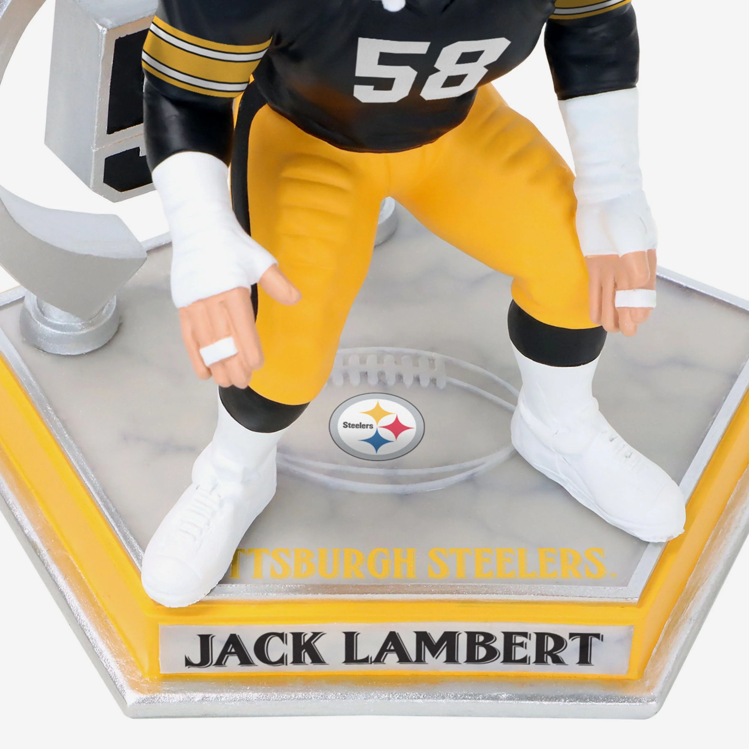 Jack Lambert Pittsburgh Steelers Legendary Number 58 Bobblehead - Image 3