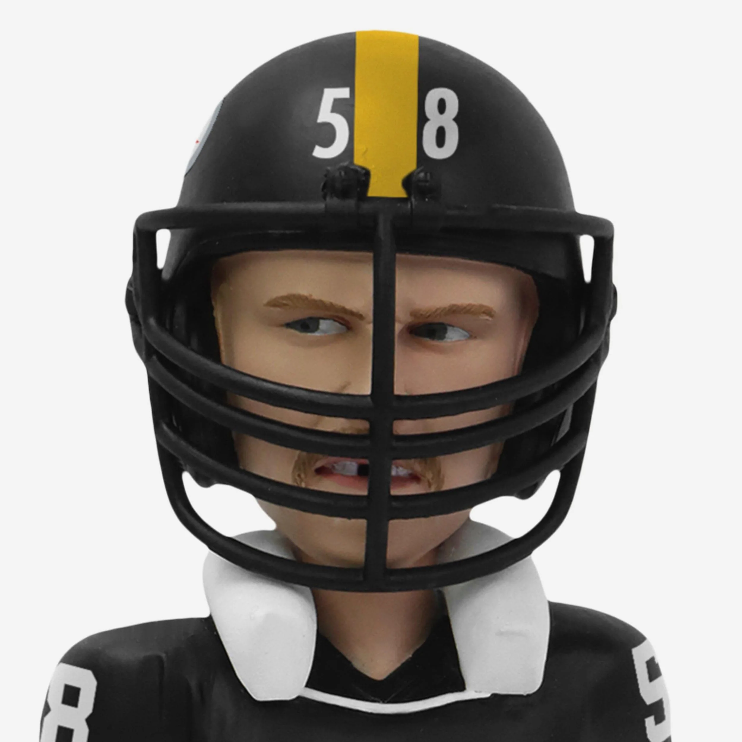 Jack Lambert Pittsburgh Steelers Man Of Steel 1984 Sports Illustrated Cover Bobblehead - Image 2