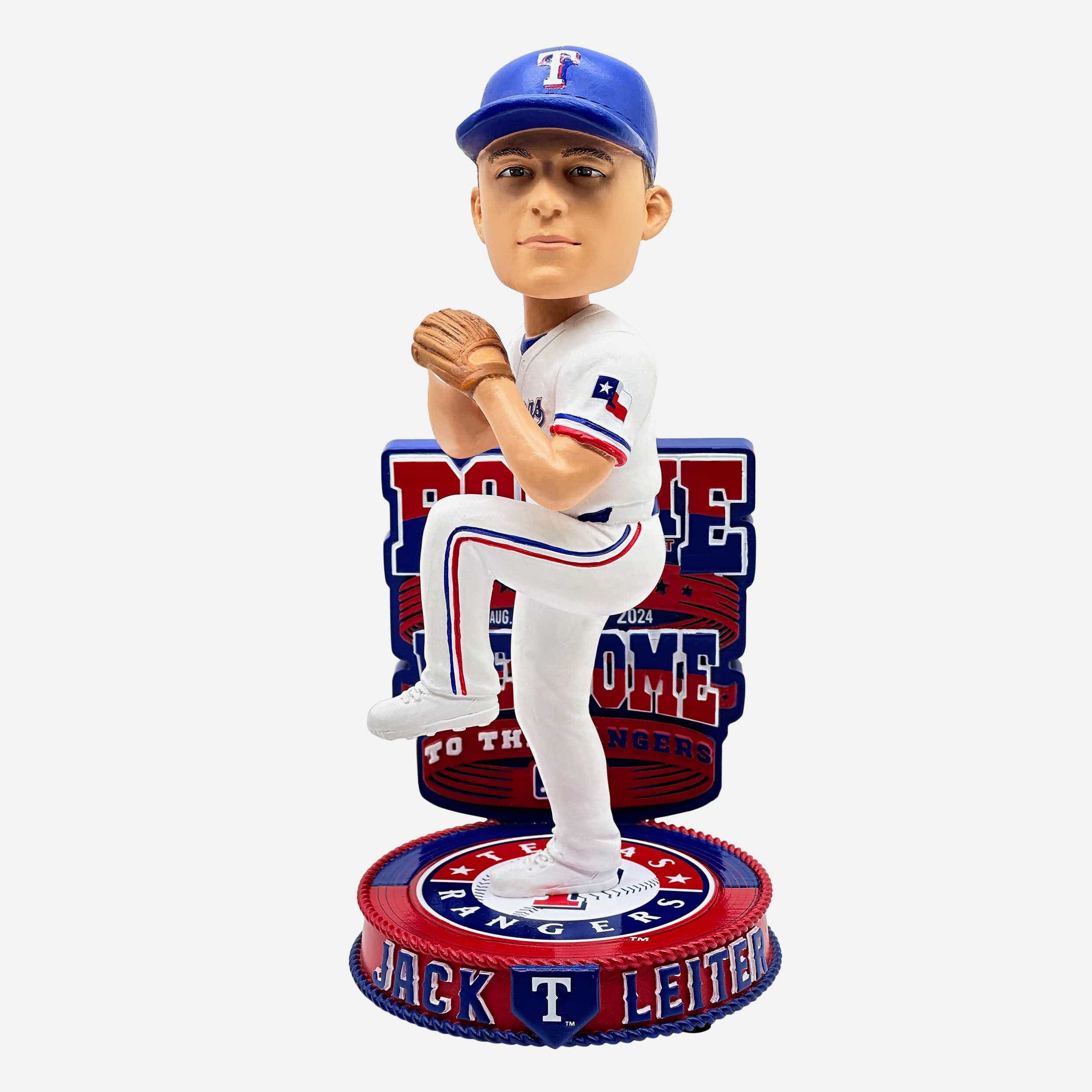 Jack Leiter Texas Rangers Major League Debut Bobblehead